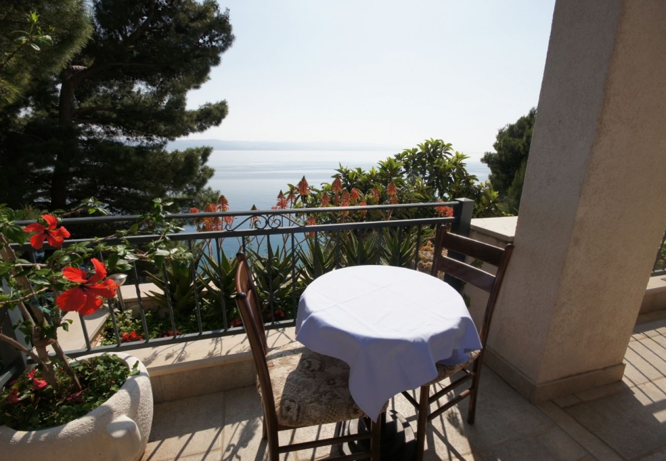 Appartement à Brela - Appartement dans Brela avec vue mer, terrasse, Climatisation, WIFI (75-2)