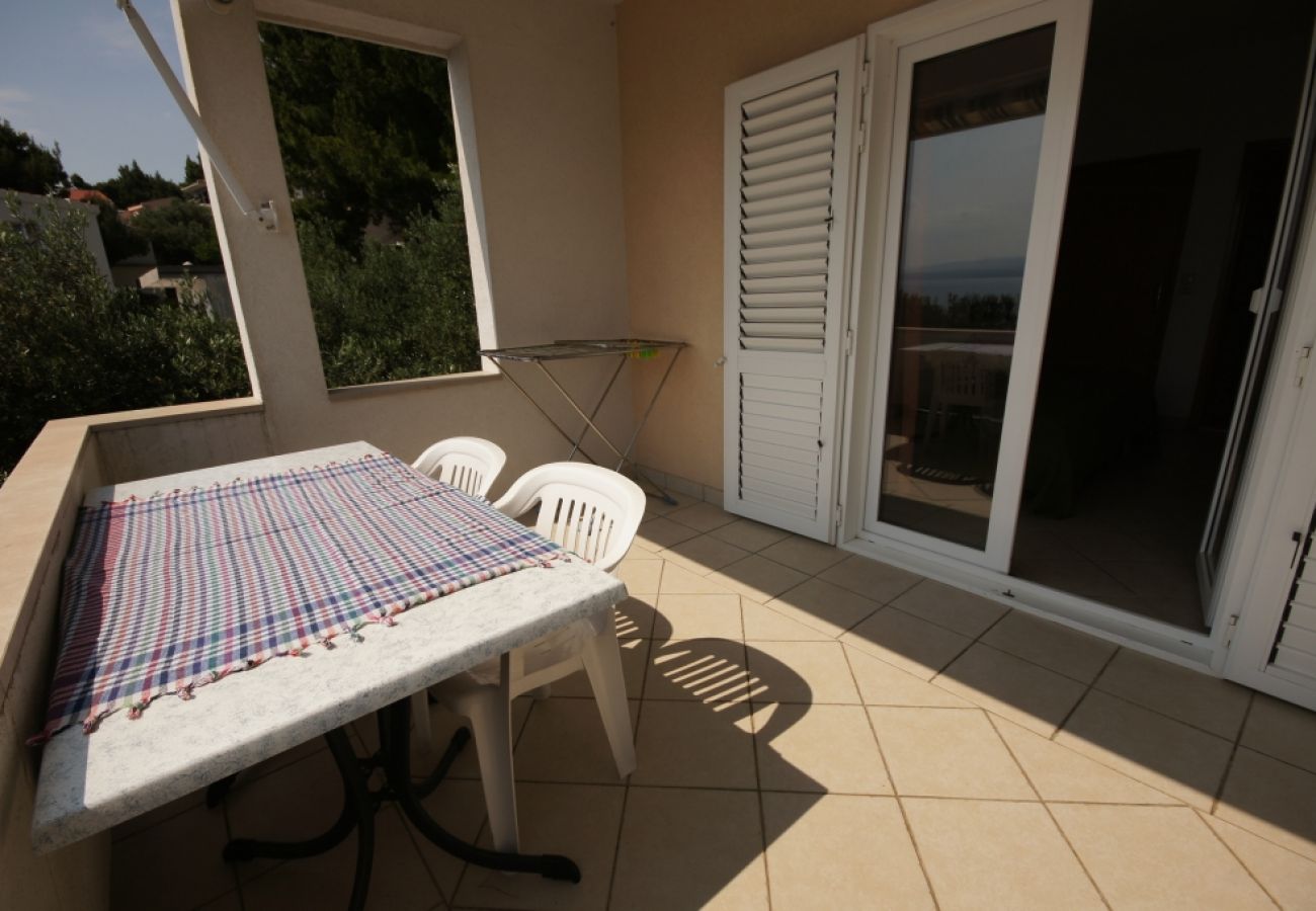 Appartement à Brela - Appartement dans Brela avec vue mer, terrasse, Climatisation, WIFI (75-4)