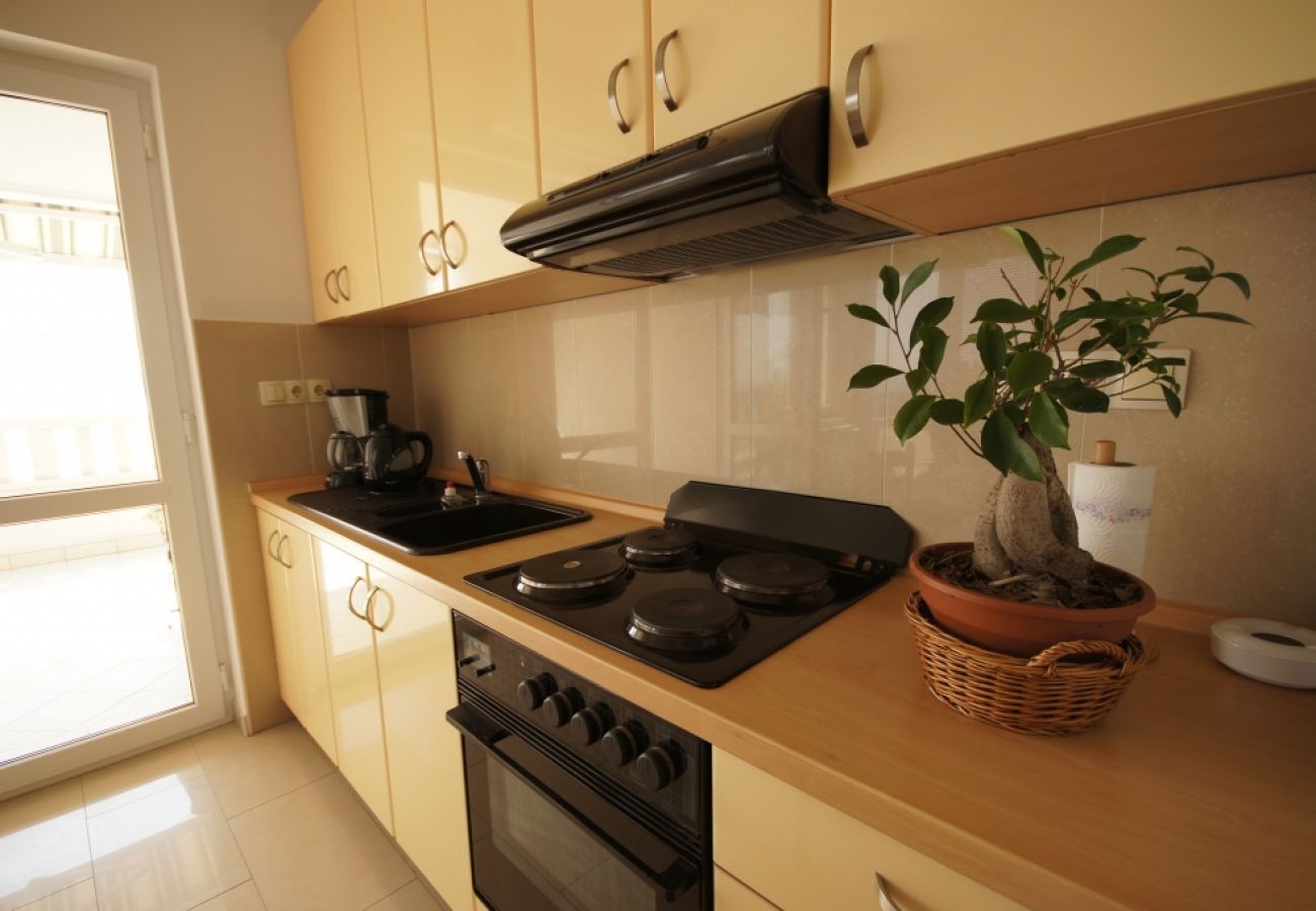 Appartement à Brela - Appartement dans Brela avec vue mer, terrasse, Climatisation, WIFI (75-7)