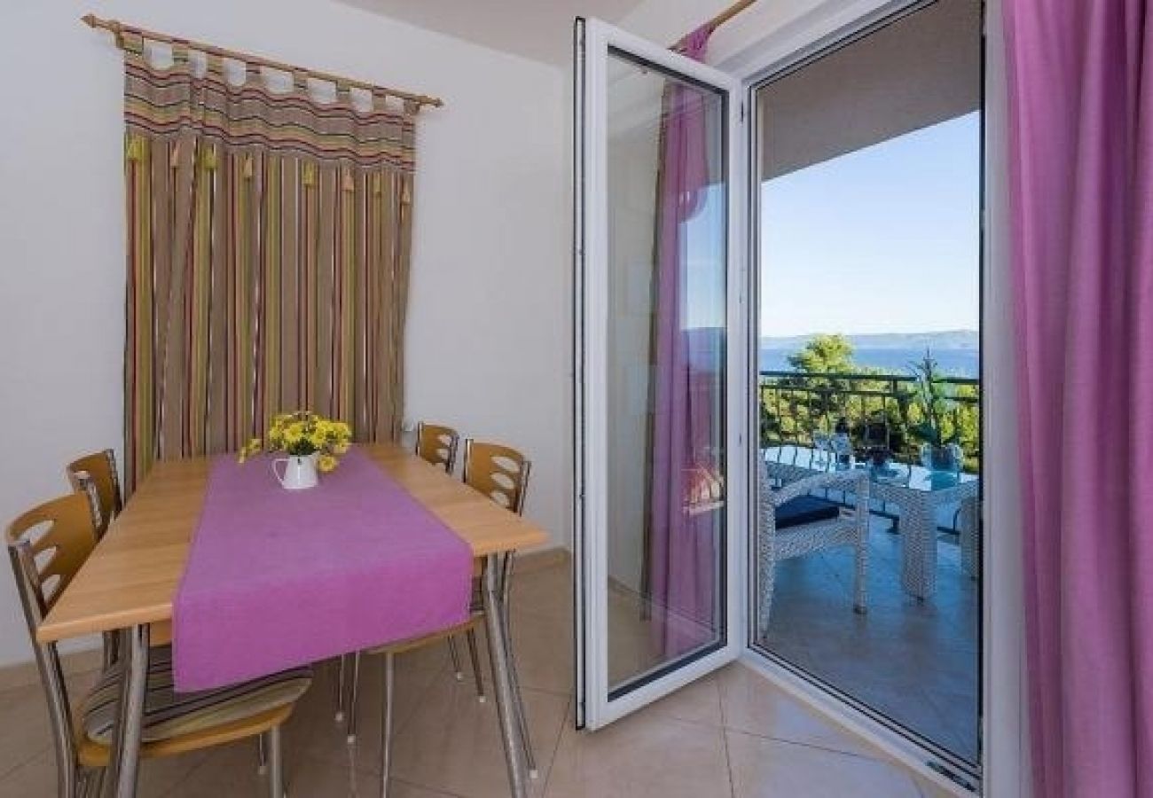 Appartement à Bol - Appartement dans Bol avec vue mer, Balcon, Climatisation, WIFI (156-2)