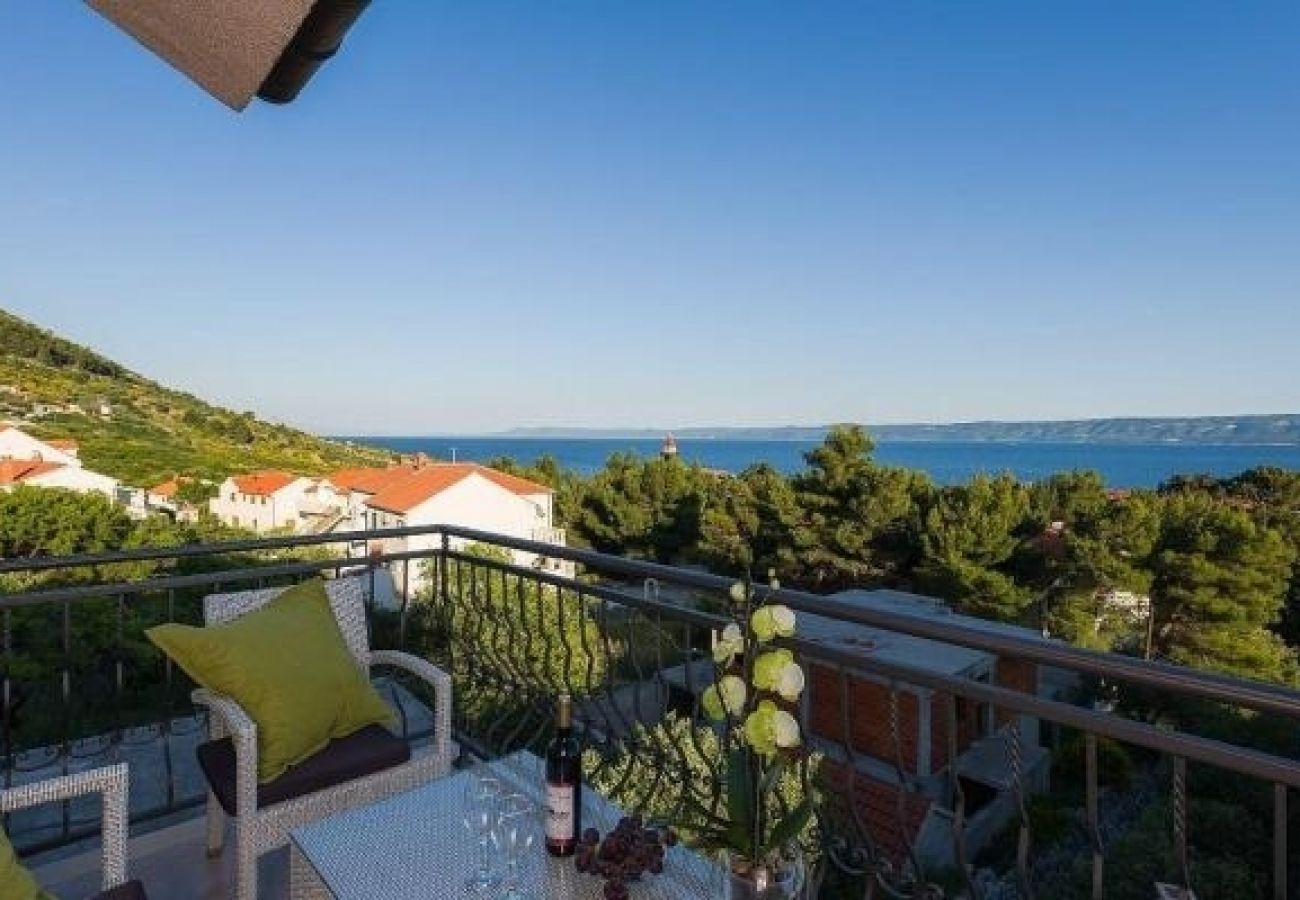 Appartement à Bol - Appartement dans Bol avec vue mer, Balcon, Climatisation, WIFI (156-2)