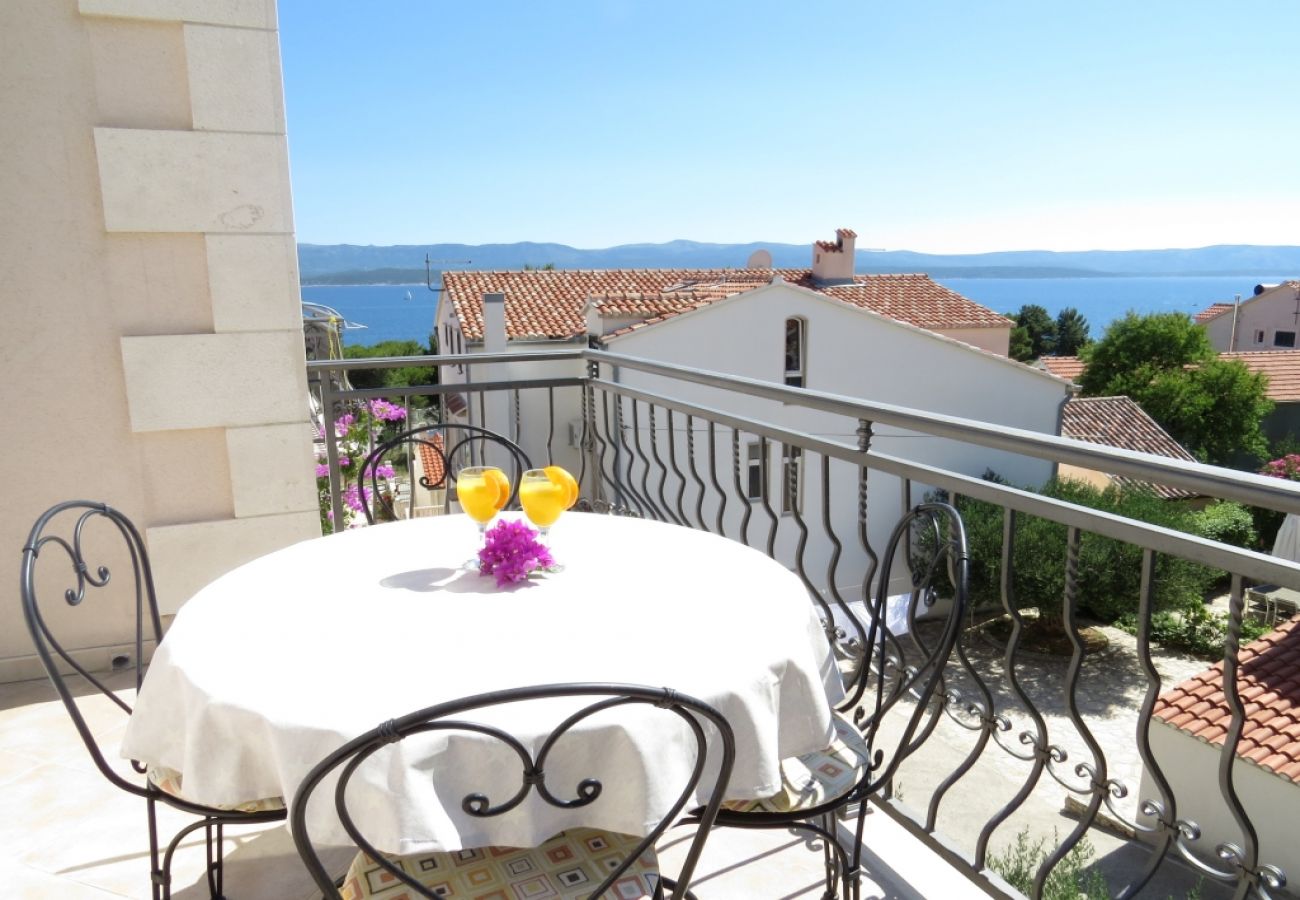 Appartement à Bol - Appartement dans Bol avec vue mer, Balcon, Climatisation, WIFI (156-5)