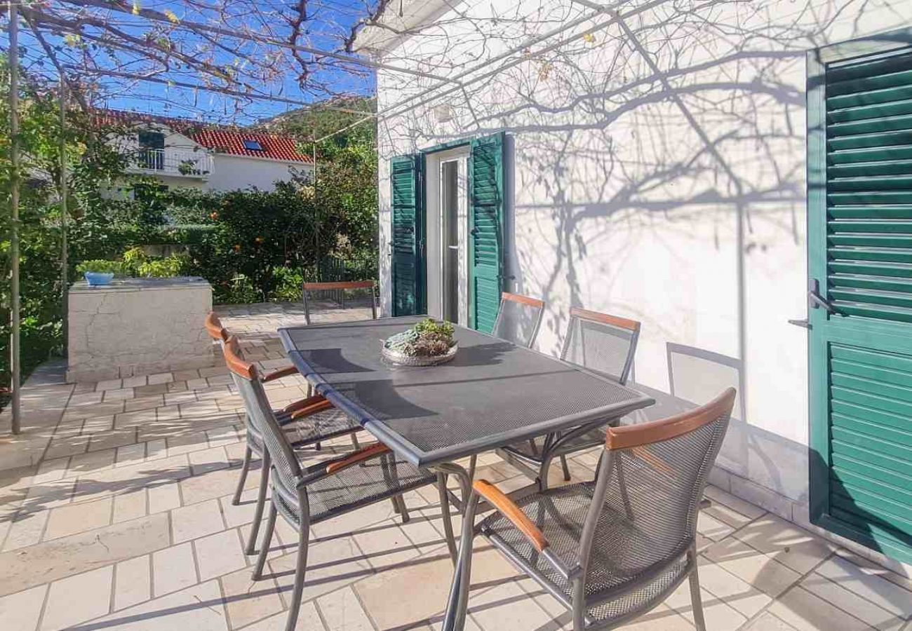 Maison à Viganj - Maison de vacances dans Viganj avec vue mer, terrasse, Climatisation, WIFI (160-1)