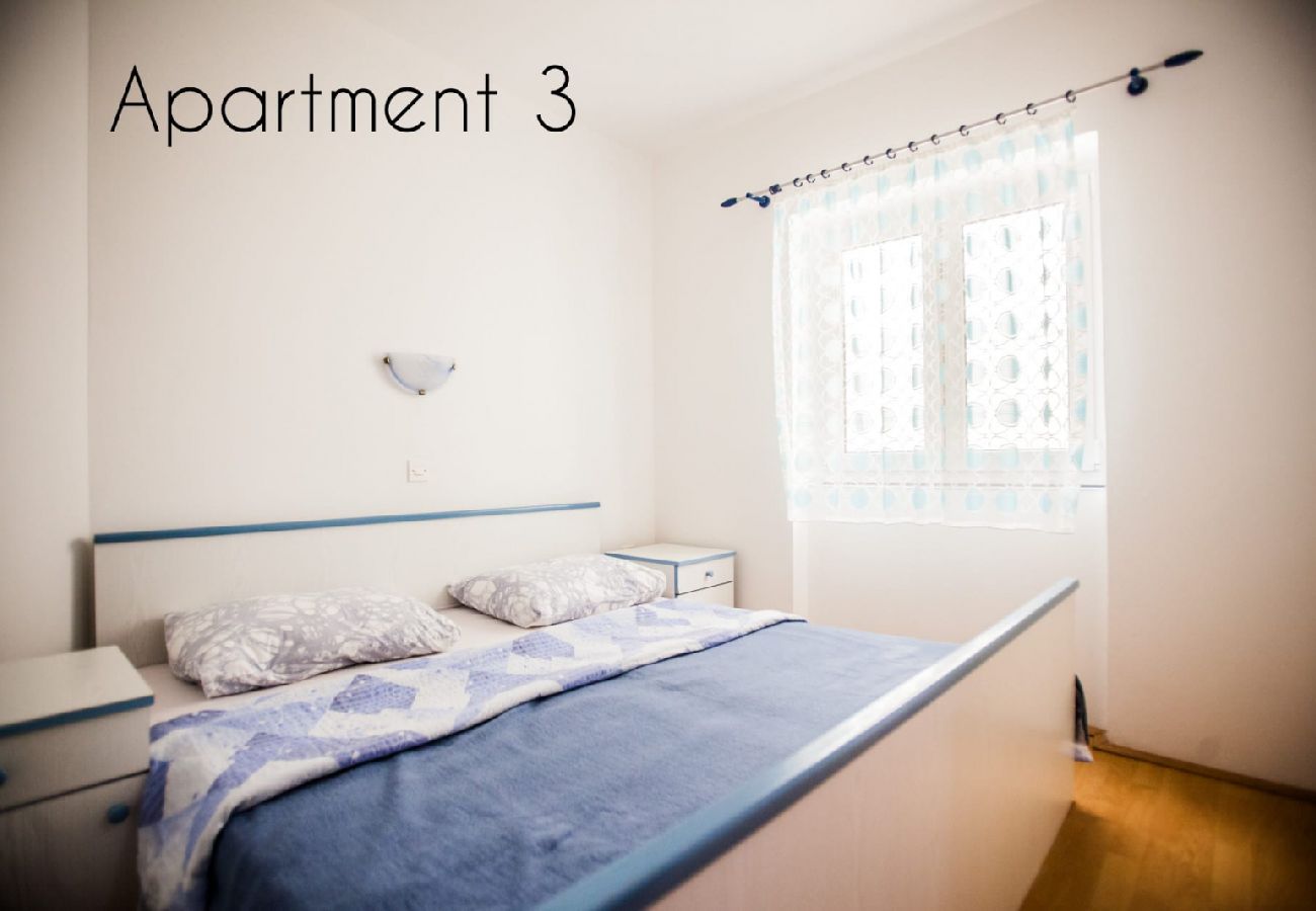 Appartement à Lopar - Appartement dans Lopar avec Balcon, Climatisation, WIFI, Machine à laver (186-3)