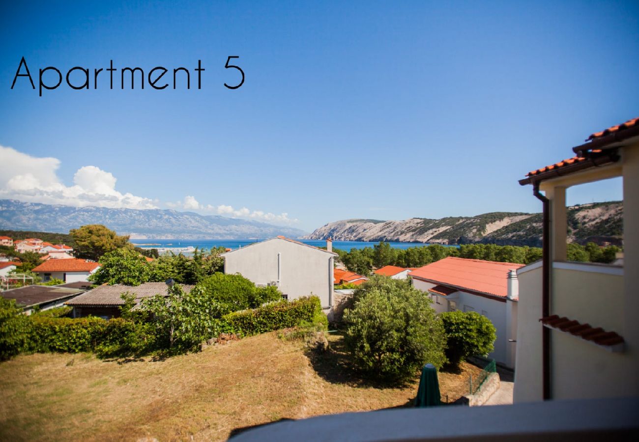 Maison à Lopar - Maison de vacances dans Lopar avec vue mer, terrasse, Climatisation, WIFI (186-5)