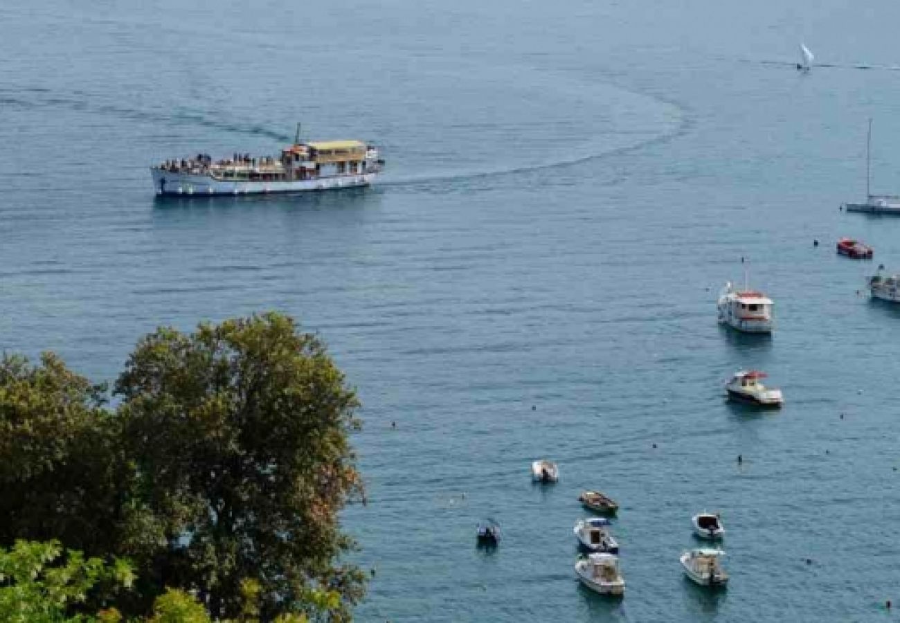 Maison à Rabac - Maison de vacances dans Rabac avec vue mer, Climatisation, WIFI, Machine à laver (577-1)