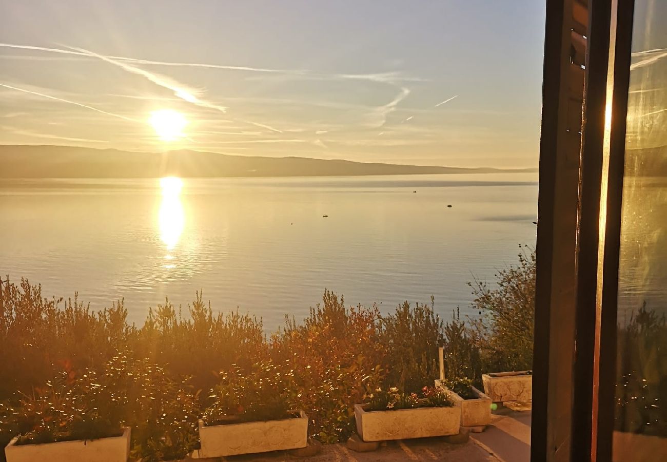 Appartement à Stanici - Ferienwohnung in Stanići mit Meerblick, Balkon, Klimaanlage, W-LAN (634-1)