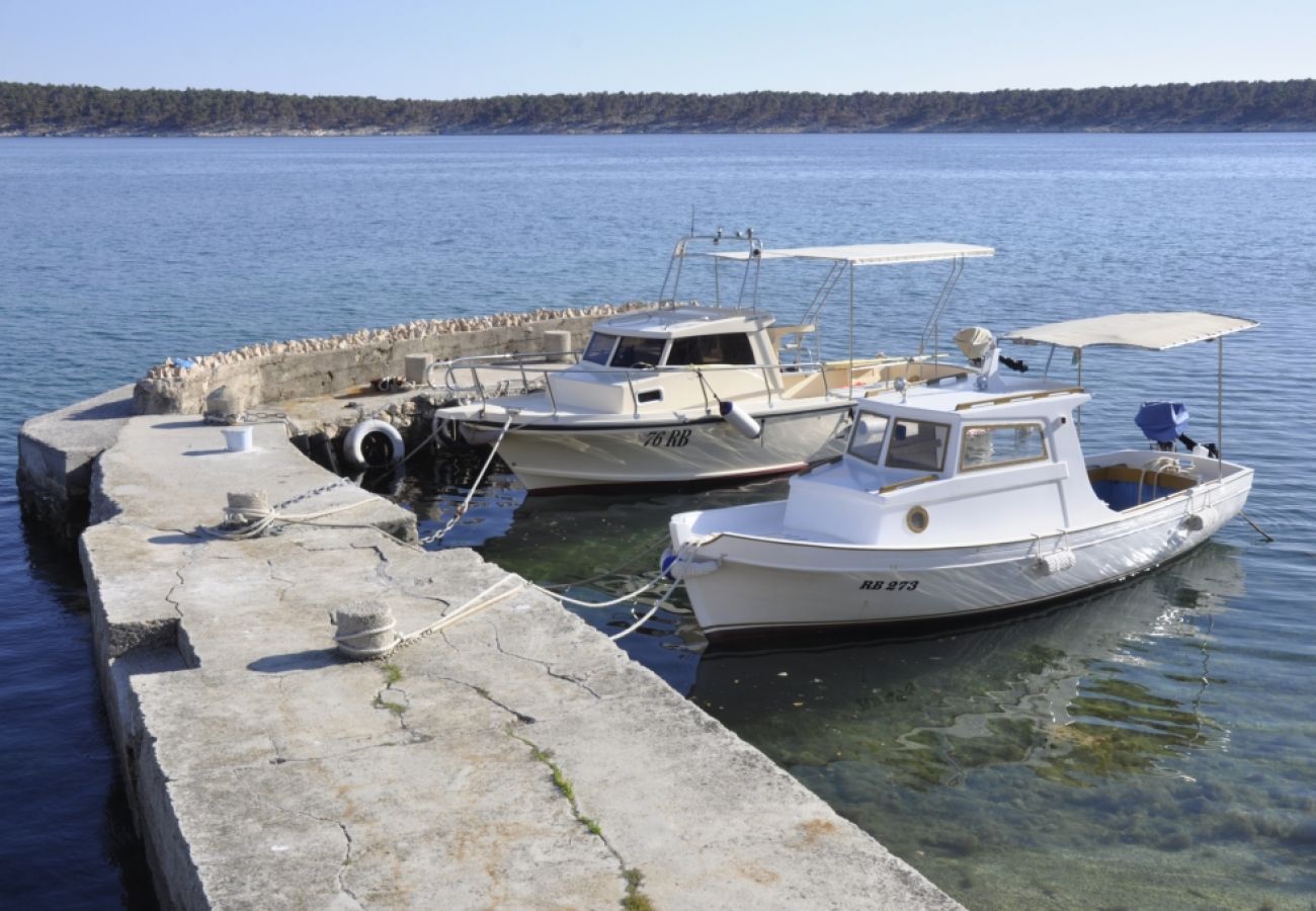 Appartement à Rab - Appartement dans Barbat avec vue mer, Balcon, Climatisation (660-1)