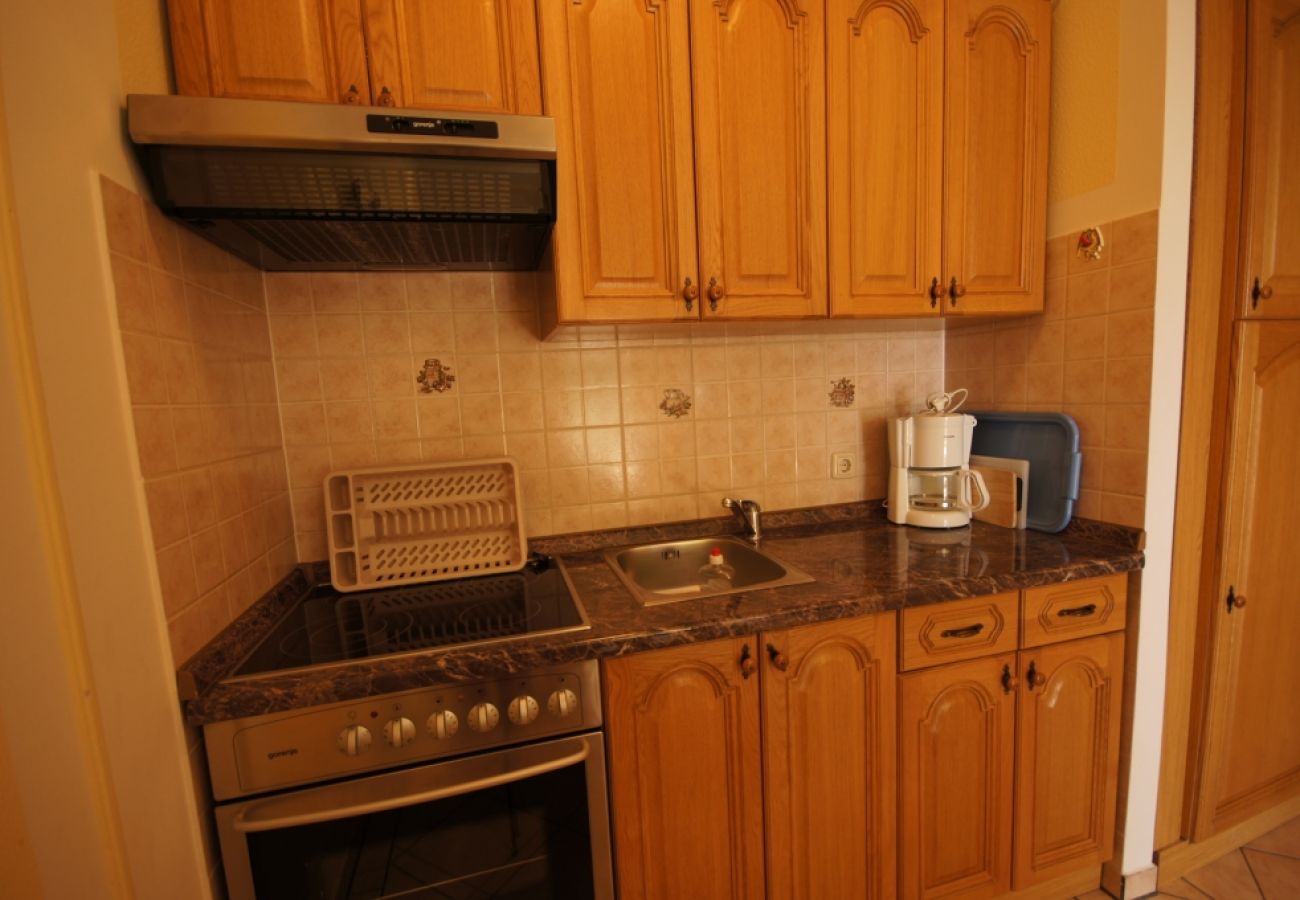 Appartement à Orebic - Appartement dans Orebić avec vue mer, terrasse, Climatisation, WIFI (829-1)