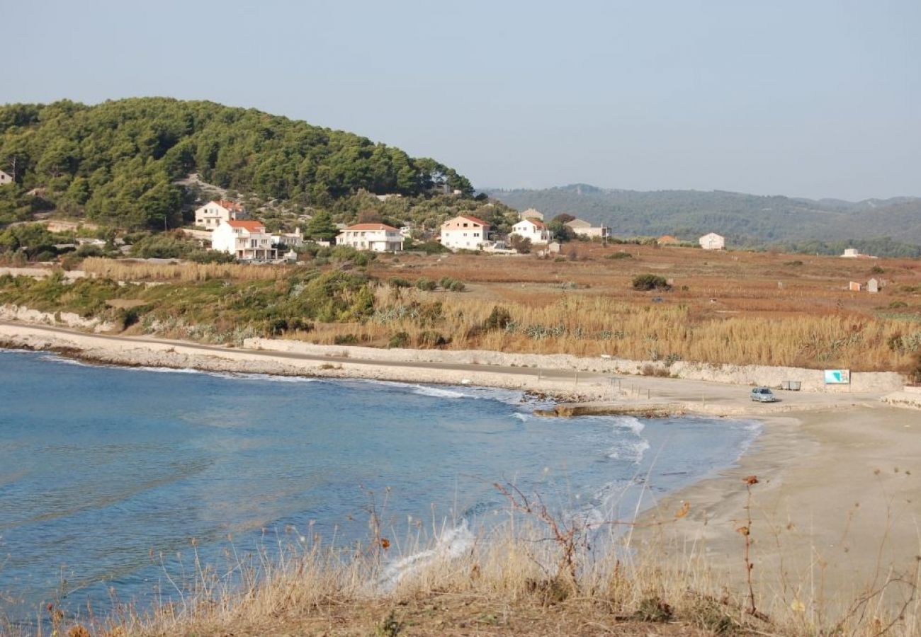 Appartement à Lumbarda - Appartement dans Lumbarda avec vue mer, terrasse, Climatisation, WIFI (856-2)