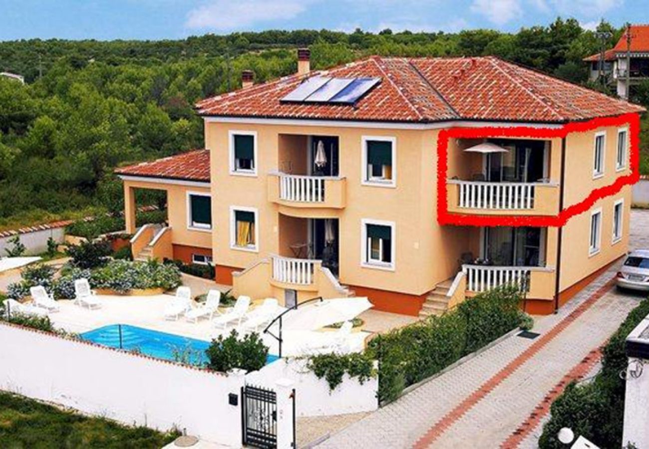 Appartement à Zadar - Appartement dans Zadar avec vue mer, Balcon, Climatisation, WIFI (858-2)