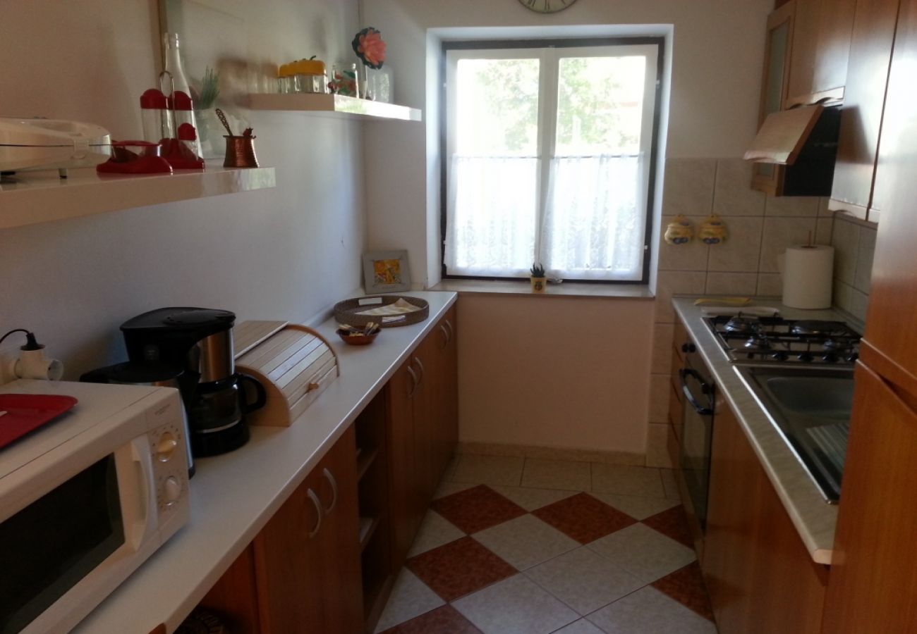 Appartement à Privlaka - Appartement dans Sabunike avec terrasse, Climatisation, WIFI, Machine à laver (231-1)