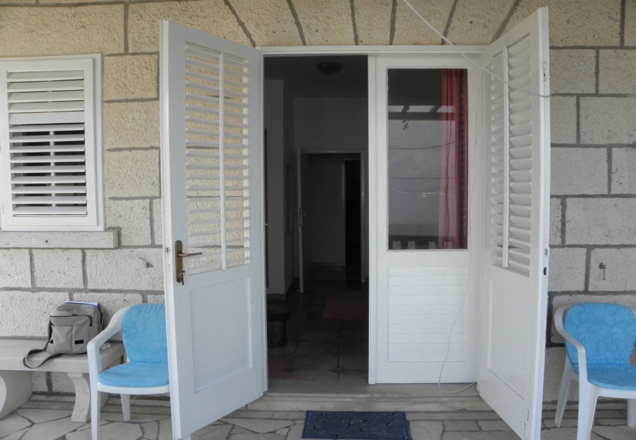 Appartement à Lumbarda - Appartement dans Lumbarda avec vue mer, terrasse, WIFI, Machine à laver (869-2)