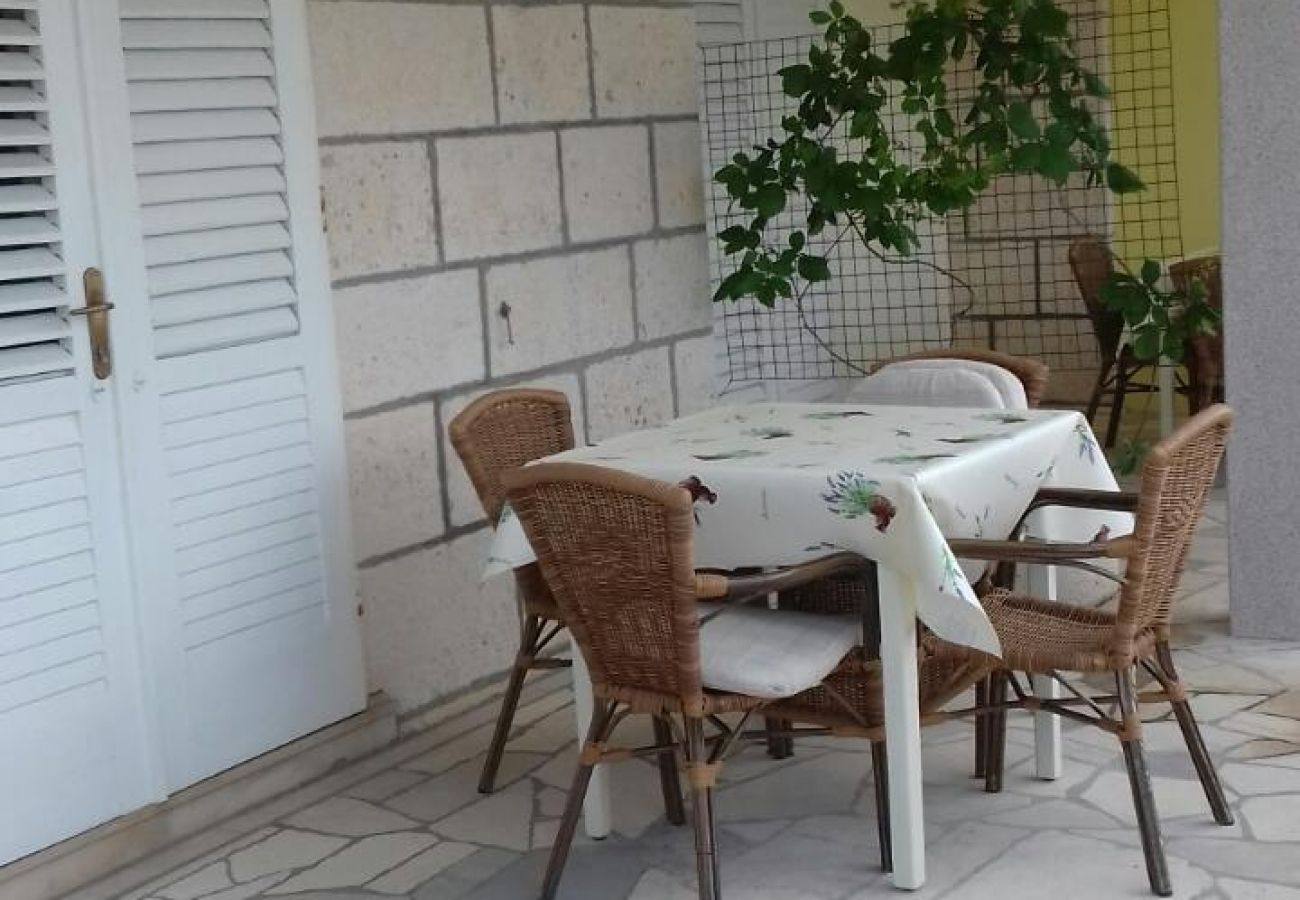 Appartement à Lumbarda - Appartement dans Lumbarda avec vue mer, terrasse, WIFI, Machine à laver (869-3)