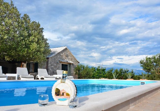 Maison à Pucišca - Maison de vacances dans Pučišća avec terrasse, WIFI, Machine à laver (887-1) Maison à Pucišca - Maison de vacances dans Pučišća avec terrasse, WIFI, Machine à laver (887-1)
