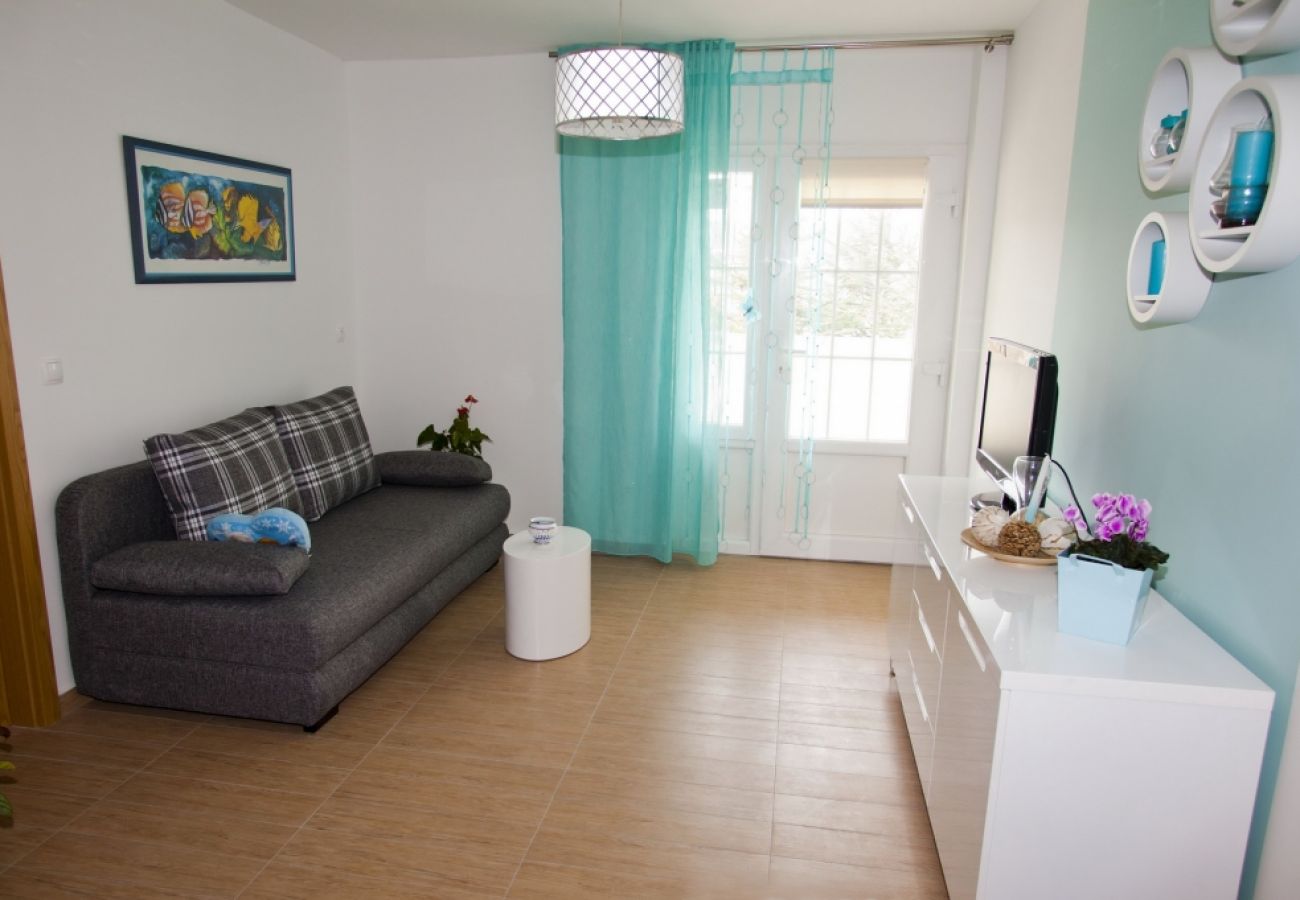 Appartement à Vrbnik - Appartement dans Vrbnik avec vue mer, terrasse, Climatisation, WIFI (879-2)