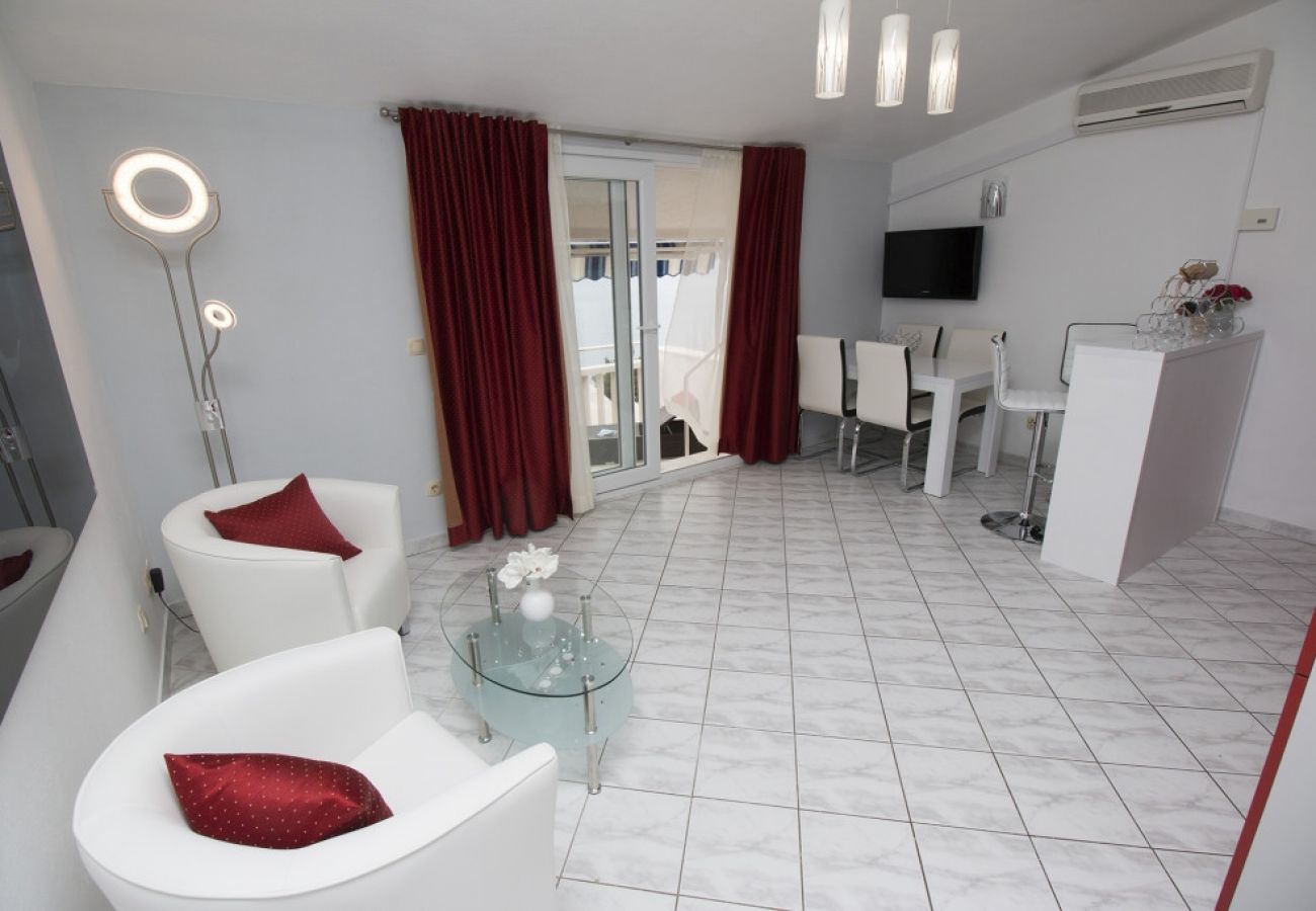 Appartement à Pisak - Appartement dans Pisak avec vue mer, terrasse, Climatisation, WIFI (3340-5)