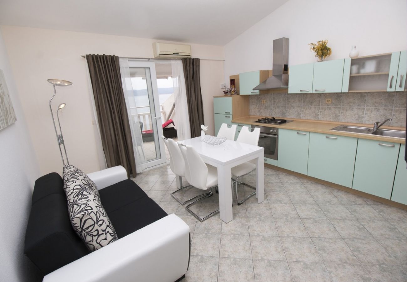 Appartement à Pisak - Appartement dans Pisak avec vue mer, terrasse, Climatisation, WIFI (3340-6)