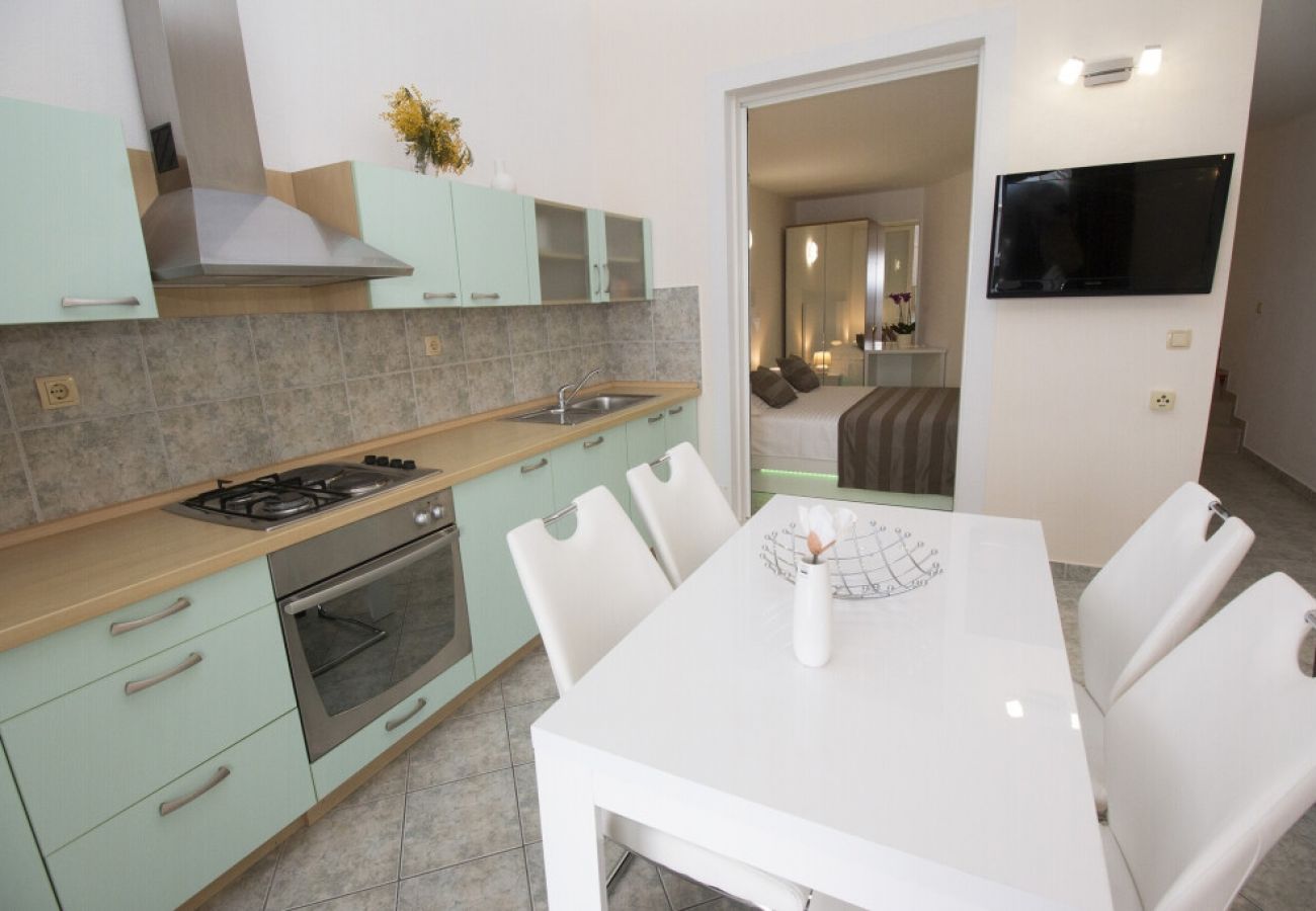 Appartement à Pisak - Appartement dans Pisak avec vue mer, terrasse, Climatisation, WIFI (3340-6)