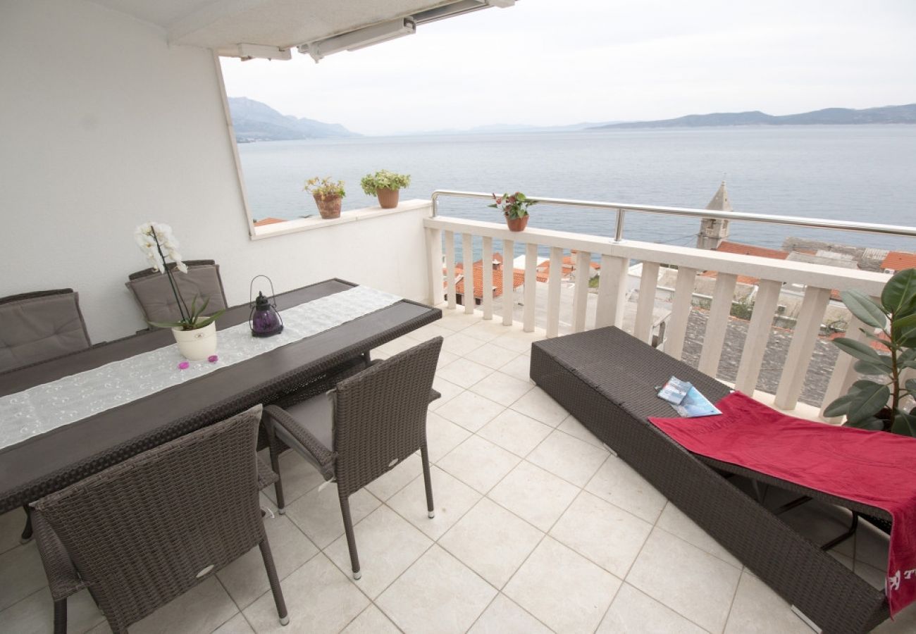 Appartement à Pisak - Appartement dans Pisak avec vue mer, terrasse, Climatisation, WIFI (3340-7)