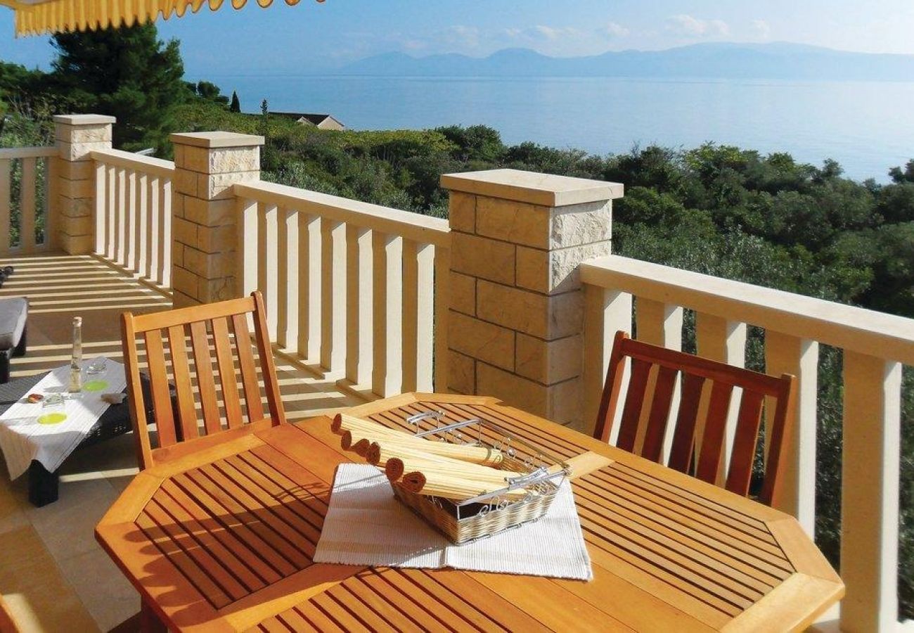 Appartement à Sucuraj - Appartement dans Sućuraj avec vue mer, terrasse, Climatisation, WIFI (3354-1)