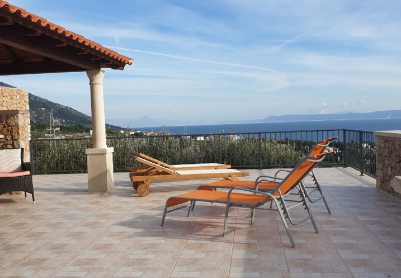 Maison à Bol - Maison Robinson dans Bol avec vue mer, terrasse, Climatisation, WIFI (3414-1)