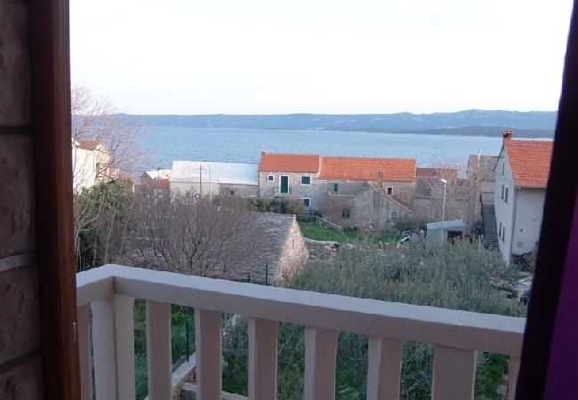 Appartement à Bol - Appartement dans Bol avec vue mer, Balcon, Climatisation, WIFI (3417-5)