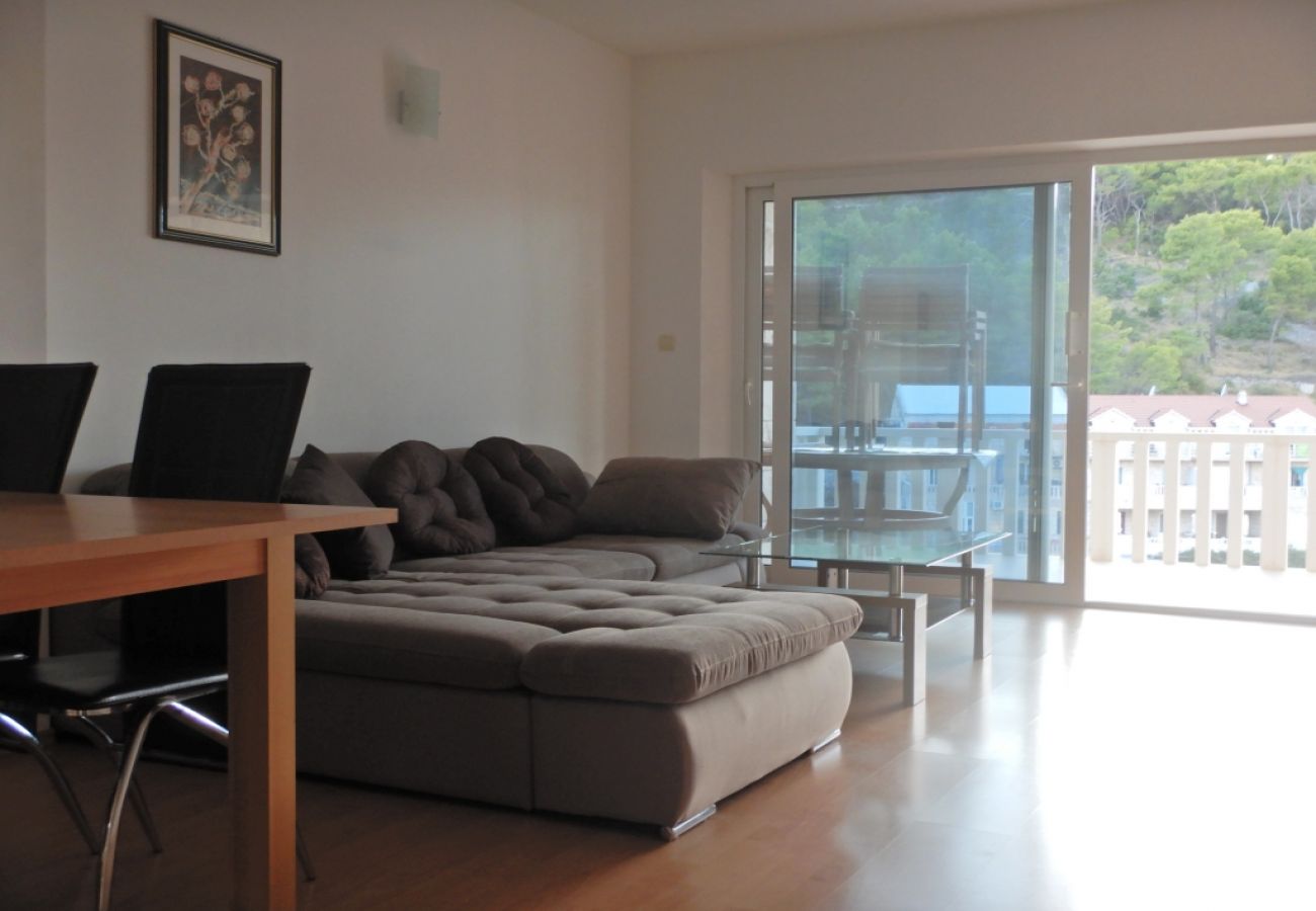 Appartement à Povlja - Appartement dans Povlja avec vue mer, terrasse, Climatisation, WIFI (3419-1)