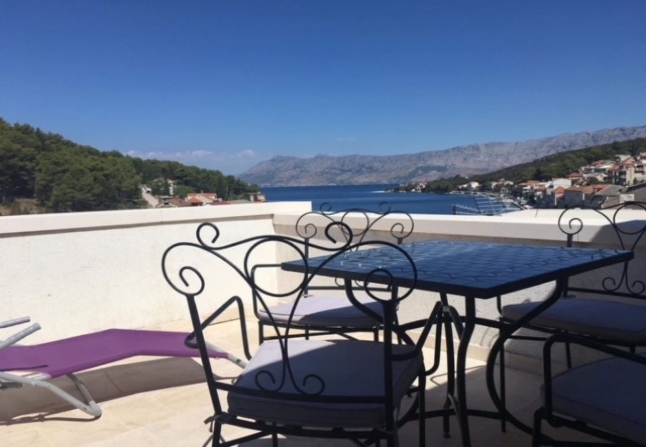 Appartement à Povlja - Appartement dans Povlja avec vue mer, terrasse, Climatisation, WIFI (3419-2)