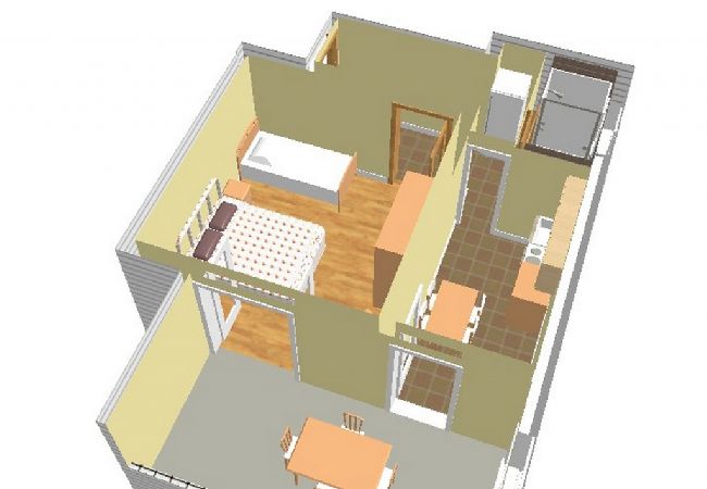 Appartement à Omiš - Appartement dans Omiš avec vue mer, terrasse, Climatisation, WIFI (3422-2) Appartement à Omiš - Appartement dans Omiš avec vue mer, terrasse, Climatisation, WIFI (3422-2)