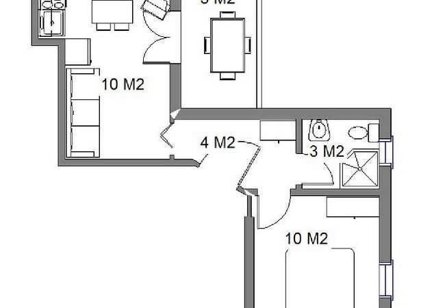 Appartement à Omiš - Appartement dans Omiš avec Balcon, Climatisation, WIFI, Machine à laver (3422-4) Appartement à Omiš - Appartement dans Omiš avec Balcon, Climatisation, WIFI, Machine à laver (3422-4)
