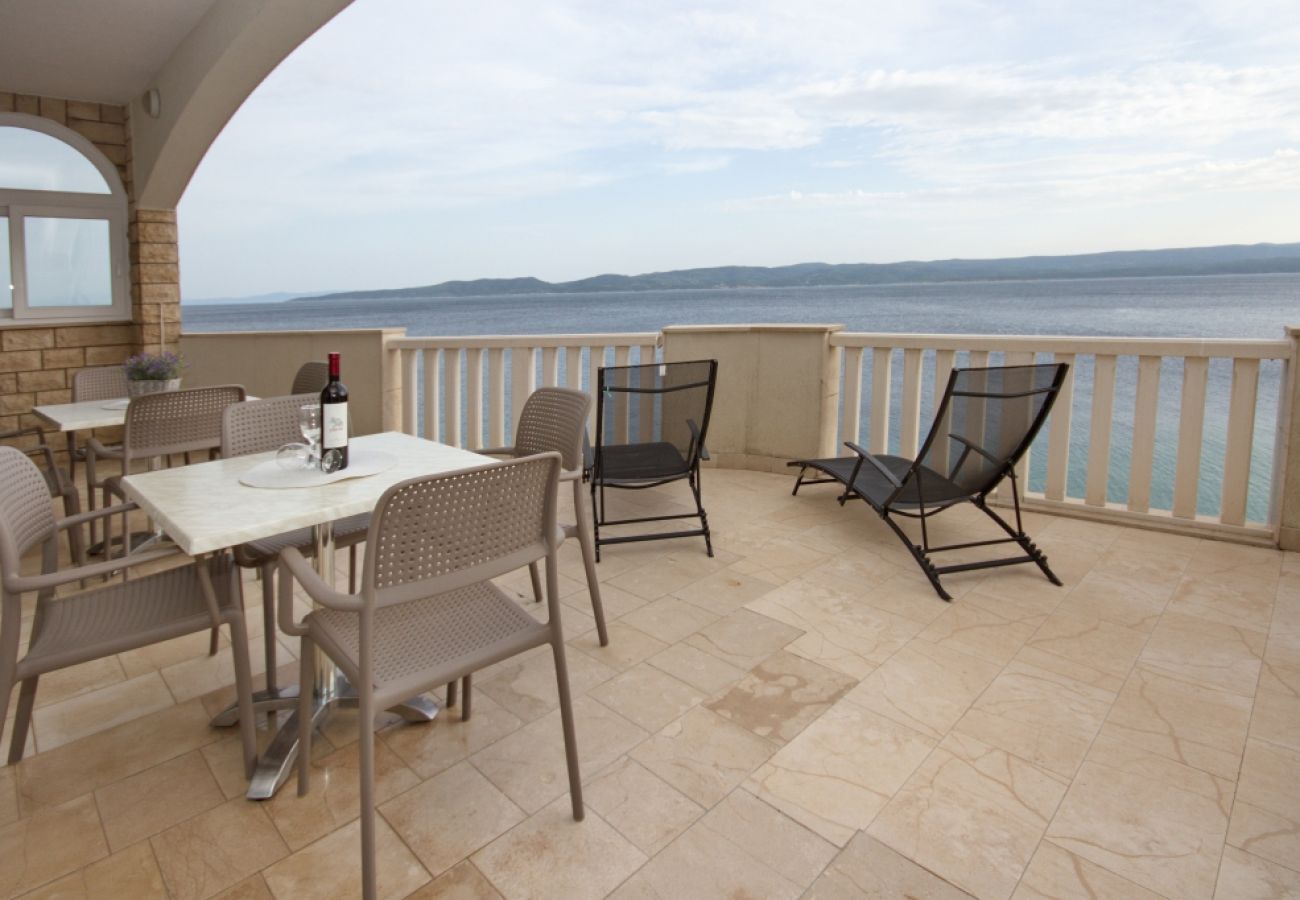 Appartement à Pisak - Appartement dans Pisak avec vue mer, loggia, Climatisation, WIFI (153-28)