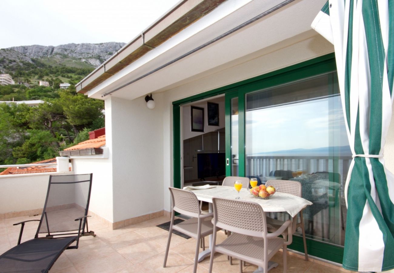 Appartement à Pisak - Appartement dans Pisak avec vue mer, terrasse, Climatisation, WIFI (153-29)