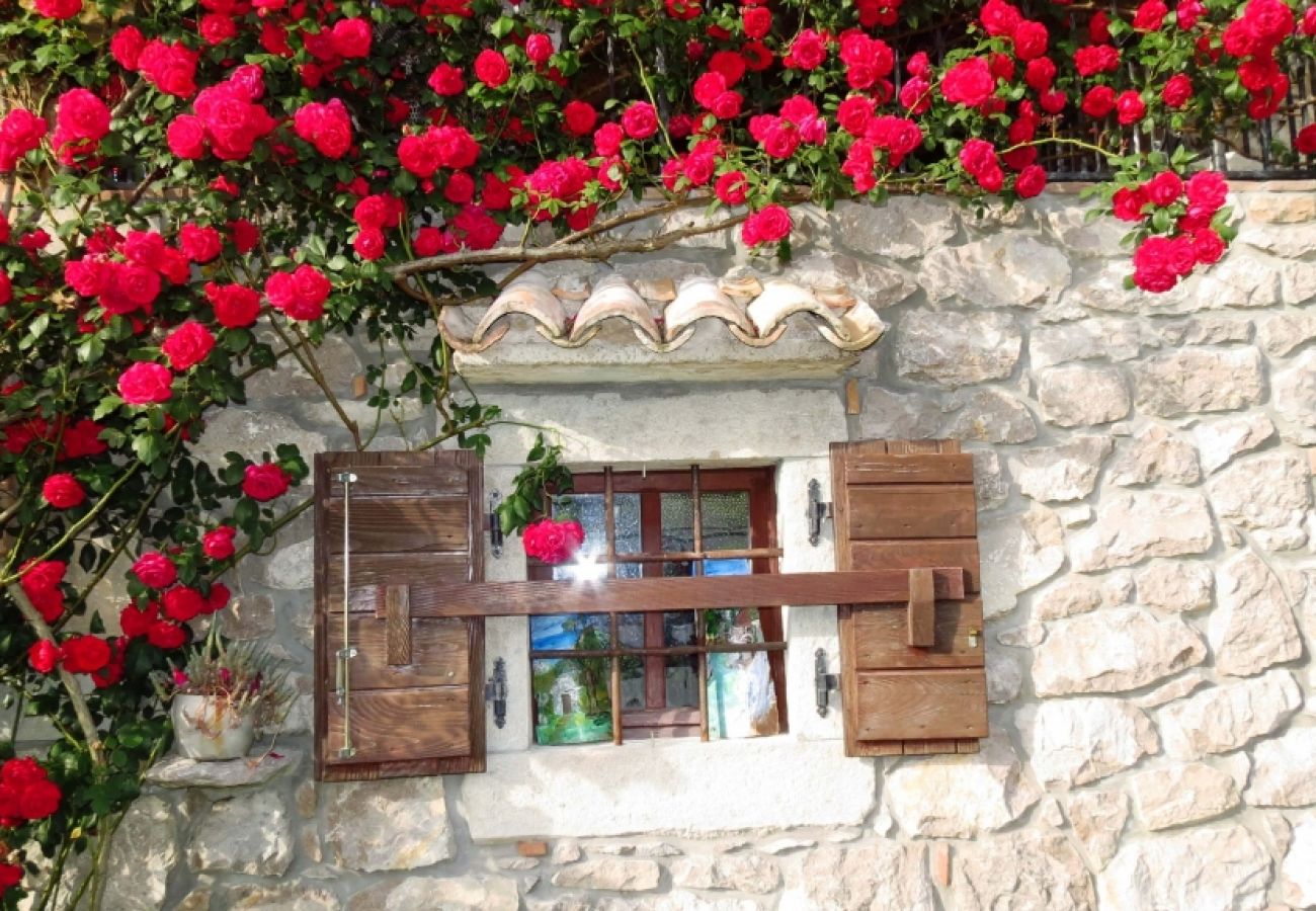 Maison à Roc - Maison de vacances dans Roč avec terrasse, Climatisation, WIFI, Machine à laver (3458-1)