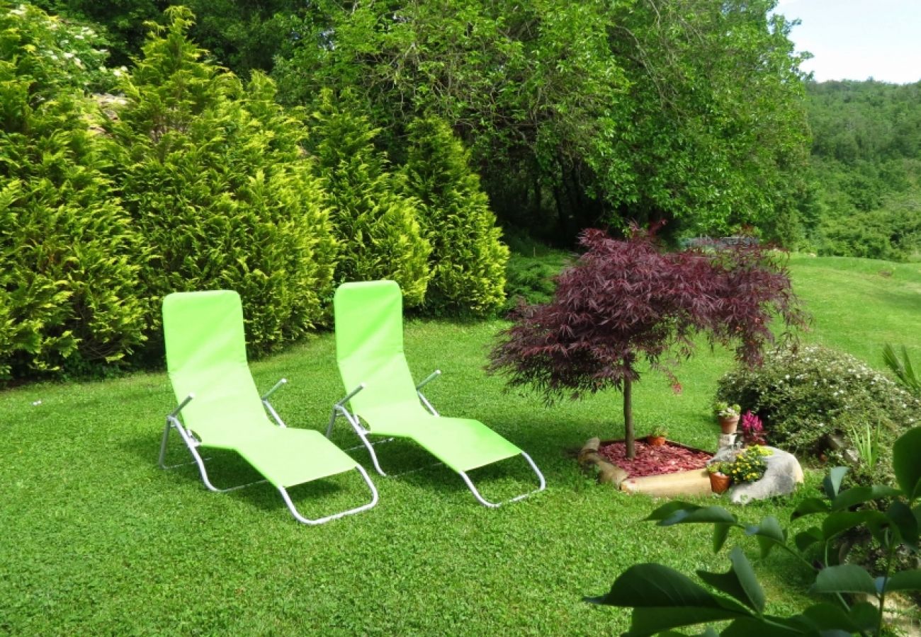 Maison à Roc - Maison de vacances dans Roč avec terrasse, Climatisation, WIFI, Machine à laver (3458-1)