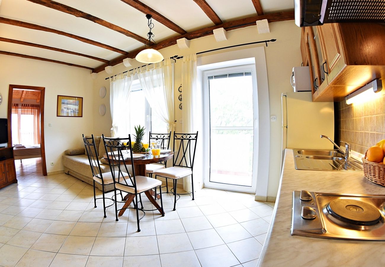 Appartement à Pakoštane - Appartement dans Pakoštane avec vue mer, terrasse, Climatisation, WIFI (3472-2)