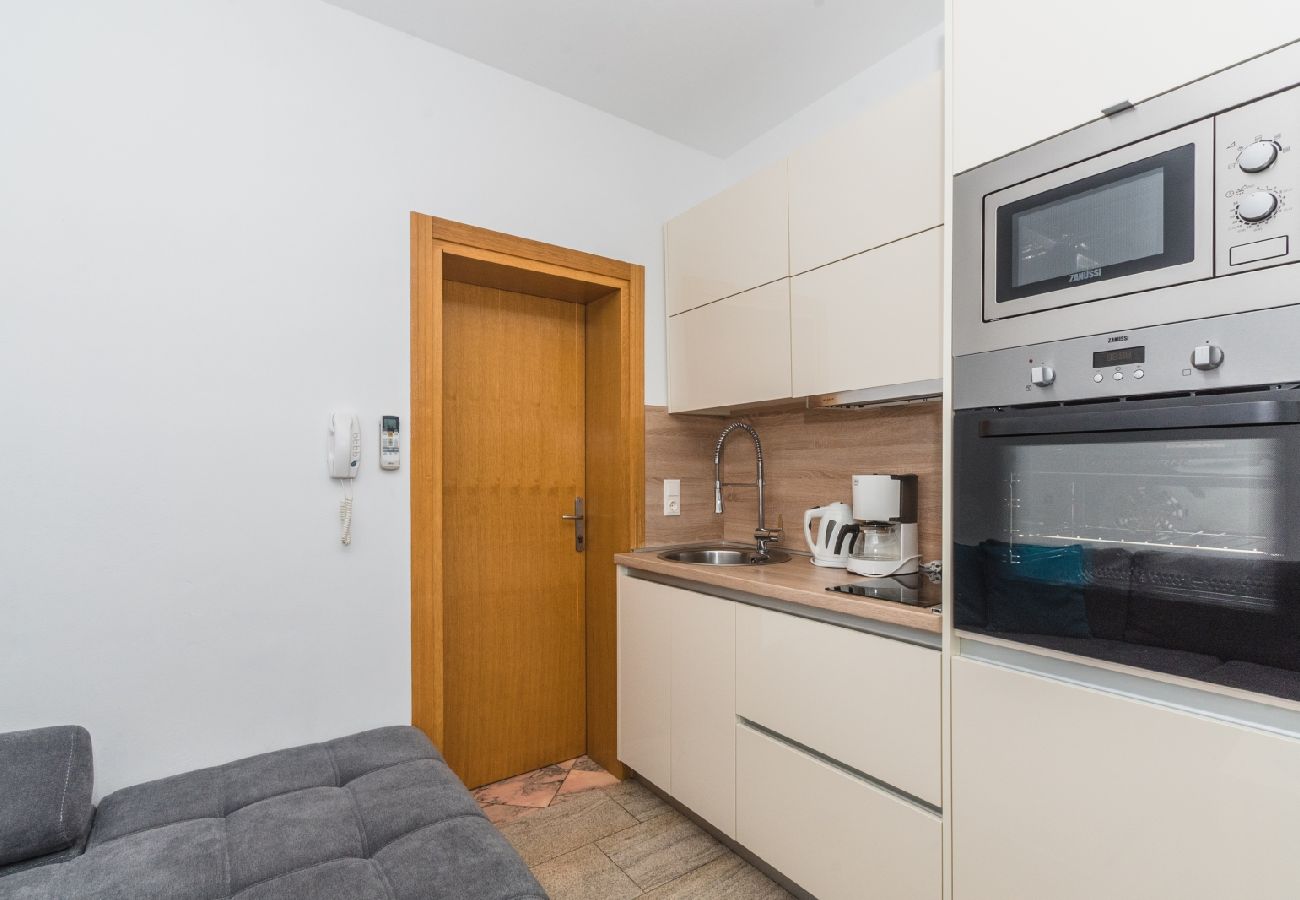 Appartement à Crikvenica - Appartement dans Crikvenica avec vue mer, terrasse, Climatisation, WIFI (3492-2)