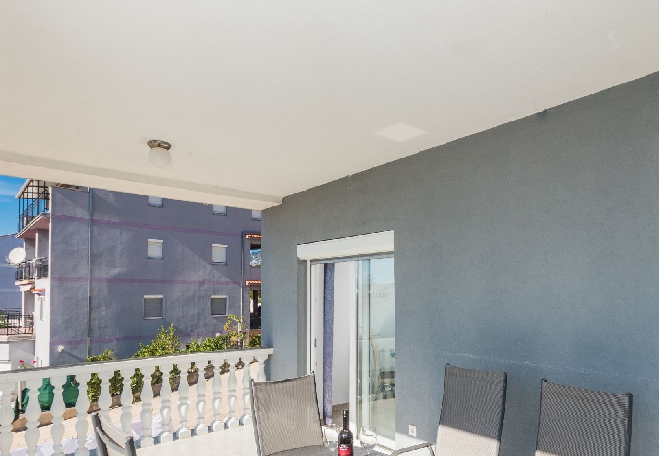 Appartement à Crikvenica - Appartement dans Crikvenica avec vue mer, terrasse, Climatisation, WIFI (3492-2)