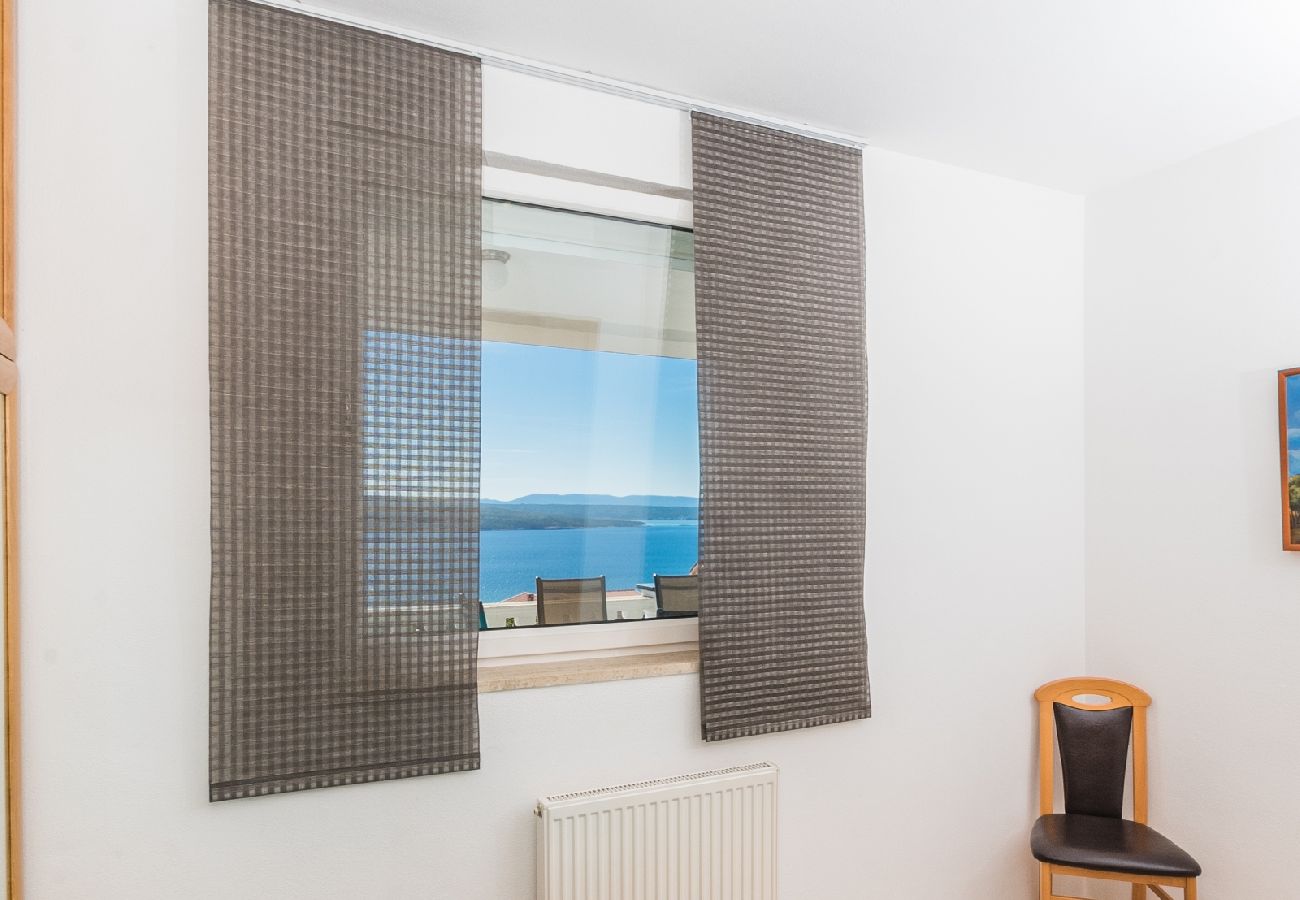 Appartement à Crikvenica - Appartement dans Crikvenica avec vue mer, terrasse, Climatisation, WIFI (3492-2)