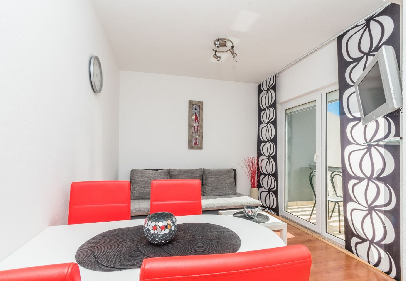 Appartement à Crikvenica - Appartement dans Crikvenica avec vue mer, Balcon, Climatisation, WIFI (3492-3)