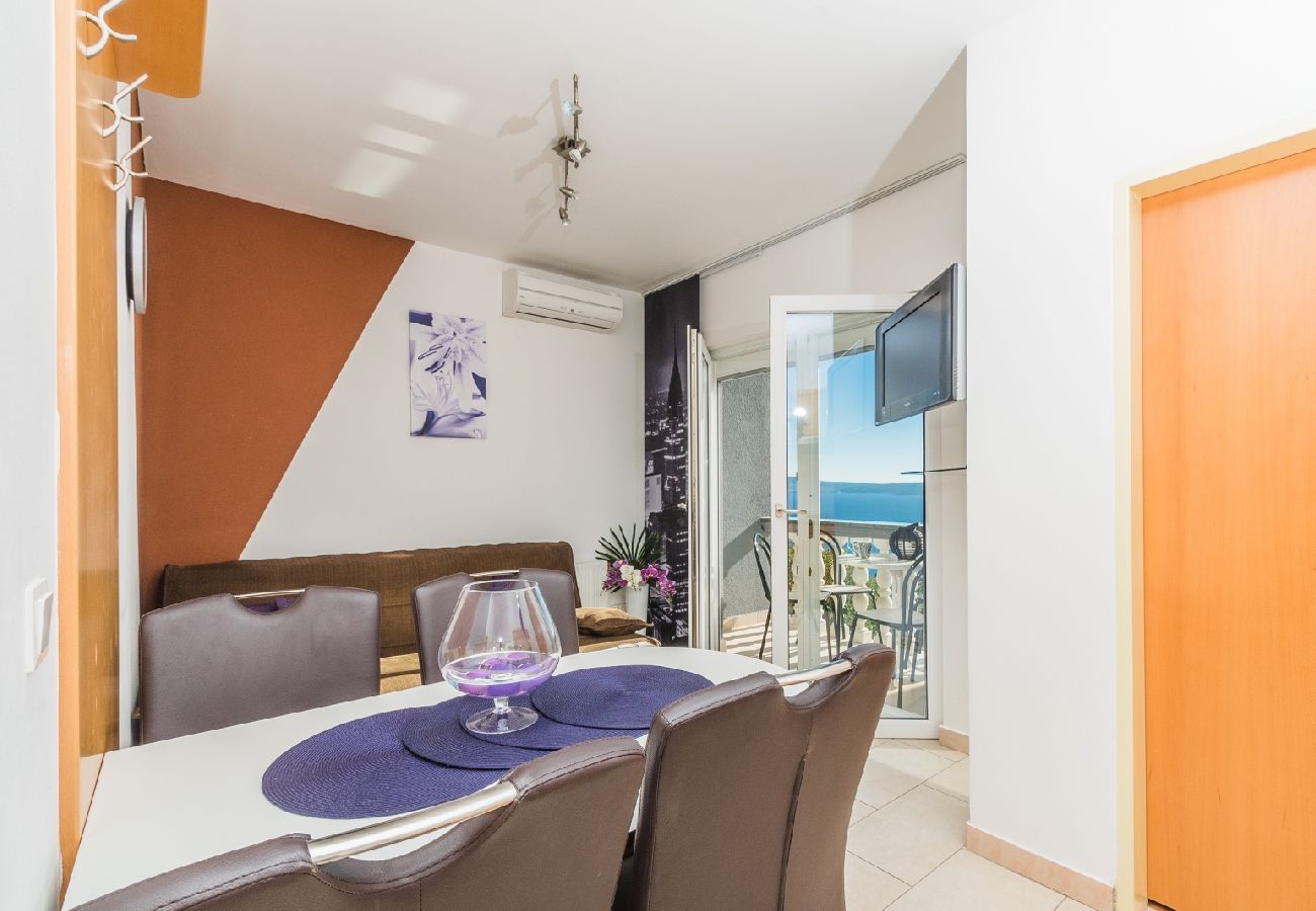 Appartement à Crikvenica - Appartement dans Crikvenica avec vue mer, terrasse, Climatisation, WIFI (3492-6)