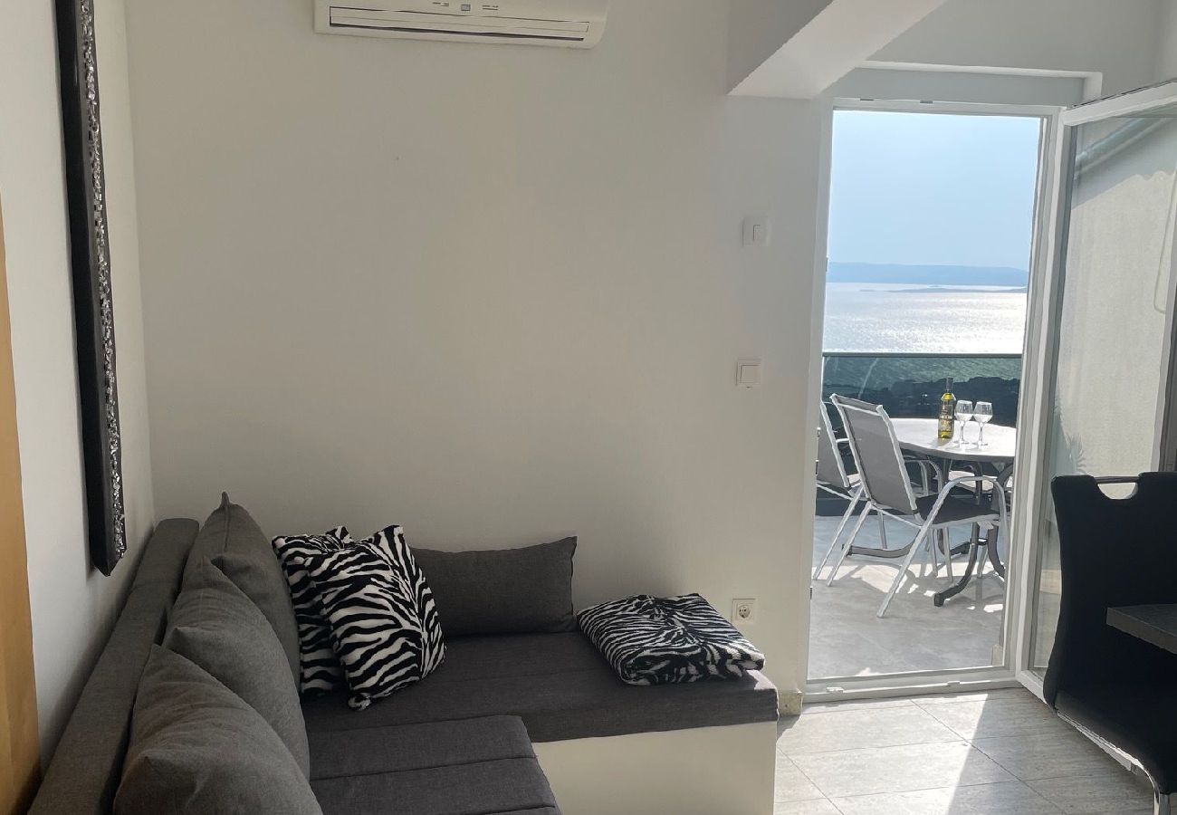 Appartement à Crikvenica - Appartement dans Crikvenica avec vue mer, Balcon, Climatisation, WIFI (3492-7)