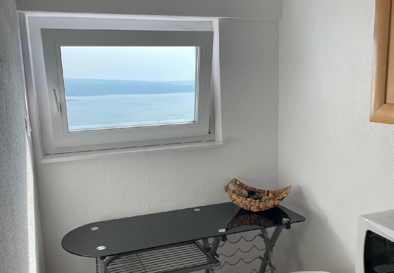 Appartement à Crikvenica - Appartement dans Crikvenica avec vue mer, Balcon, Climatisation, WIFI (3492-7)