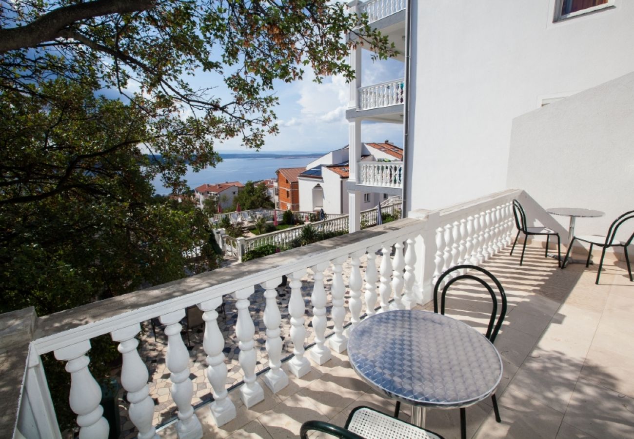 Appartement à Crikvenica - Appartement dans Crikvenica avec vue mer, terrasse, Climatisation, WIFI (3492-10)