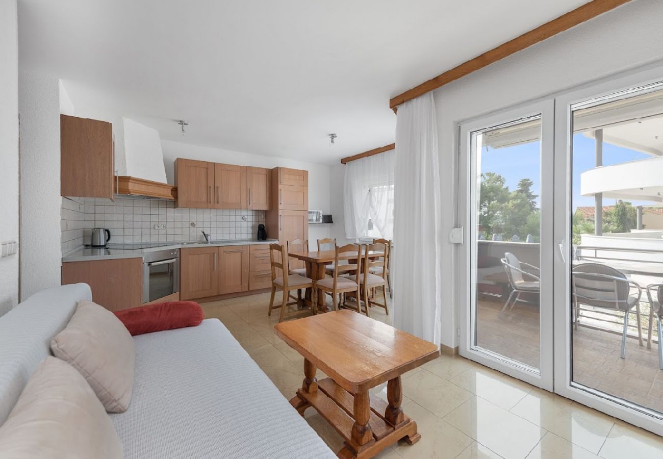 Appartement à Sukošan - Appartement dans Sukošan avec vue mer, terrasse, Climatisation, WIFI (3495-3)