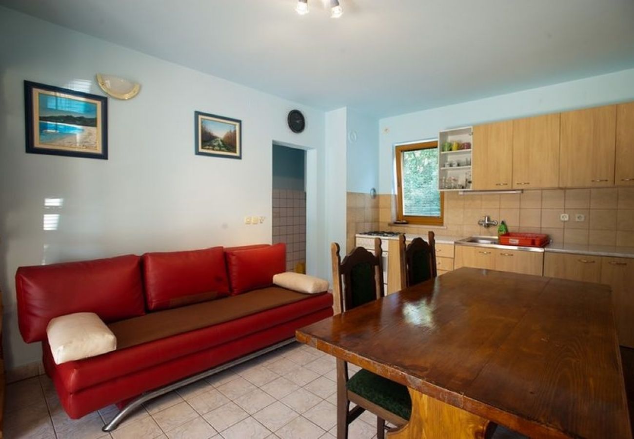 Appartement à Povile - Appartement dans Povile avec terrasse, Climatisation, WIFI, Machine à laver (3542-3)