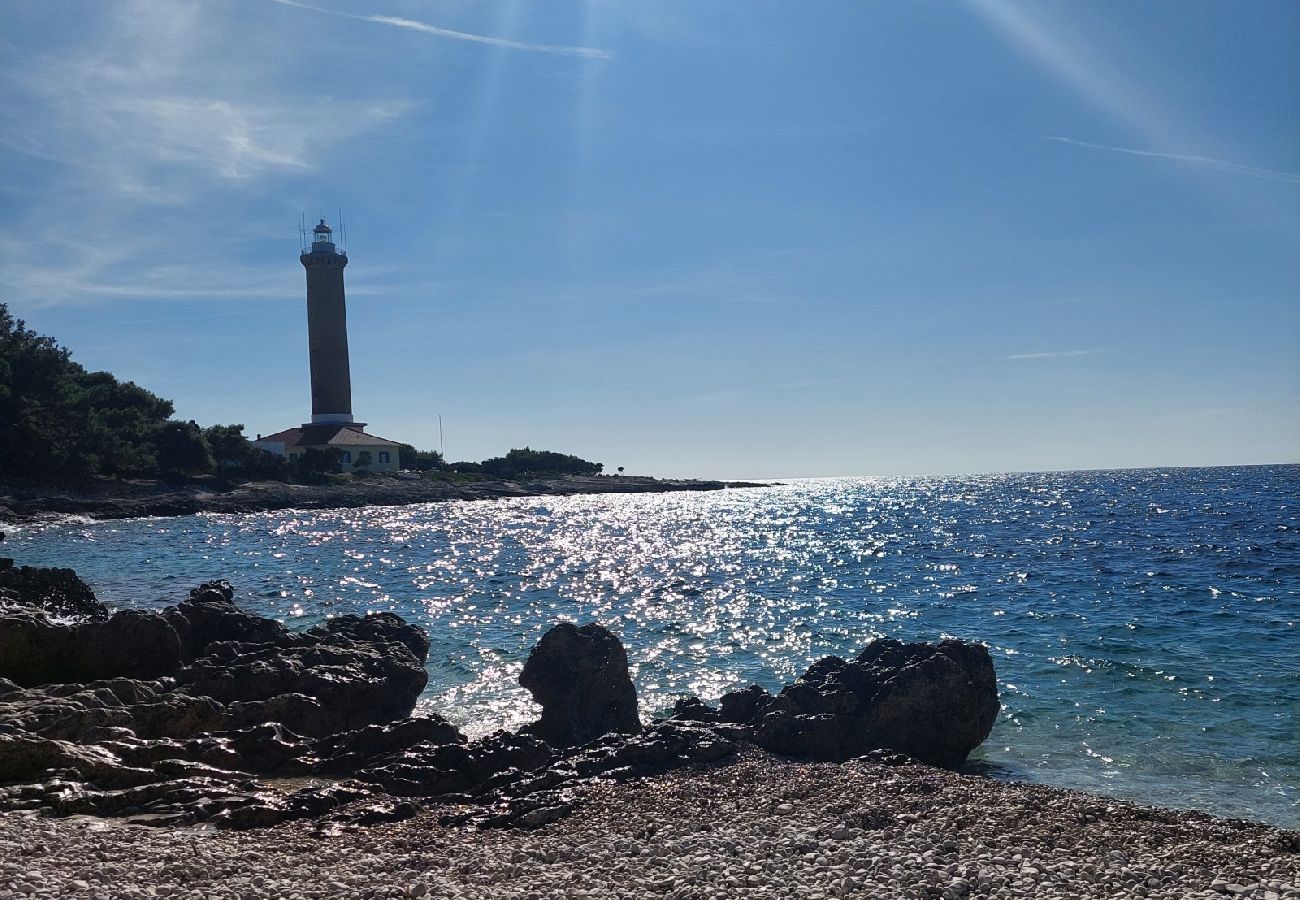 Maison à Veli Rat - Maison de vacances dans Veli Rat avec vue mer, terrasse, Climatisation, WIFI (3559-1)