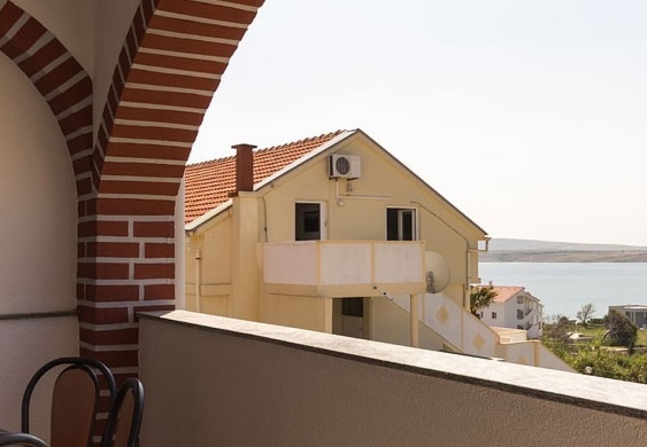 Appartement à Novalja - Appartement dans Novalja avec vue mer, terrasse, Climatisation, WIFI (3565-1)