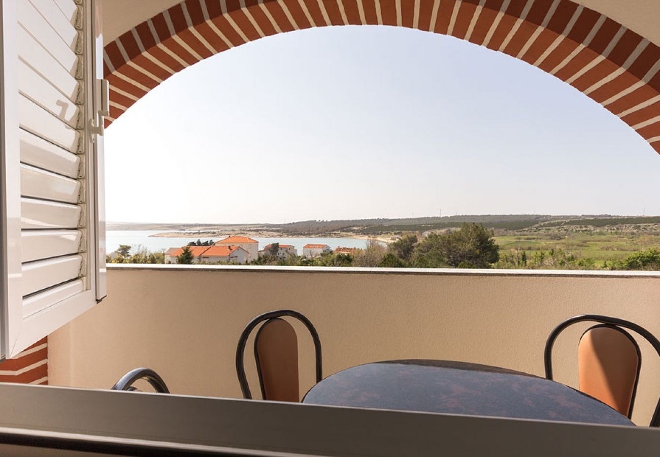 Appartement à Novalja - Appartement dans Novalja avec vue mer, terrasse, Climatisation, WIFI (3565-1)