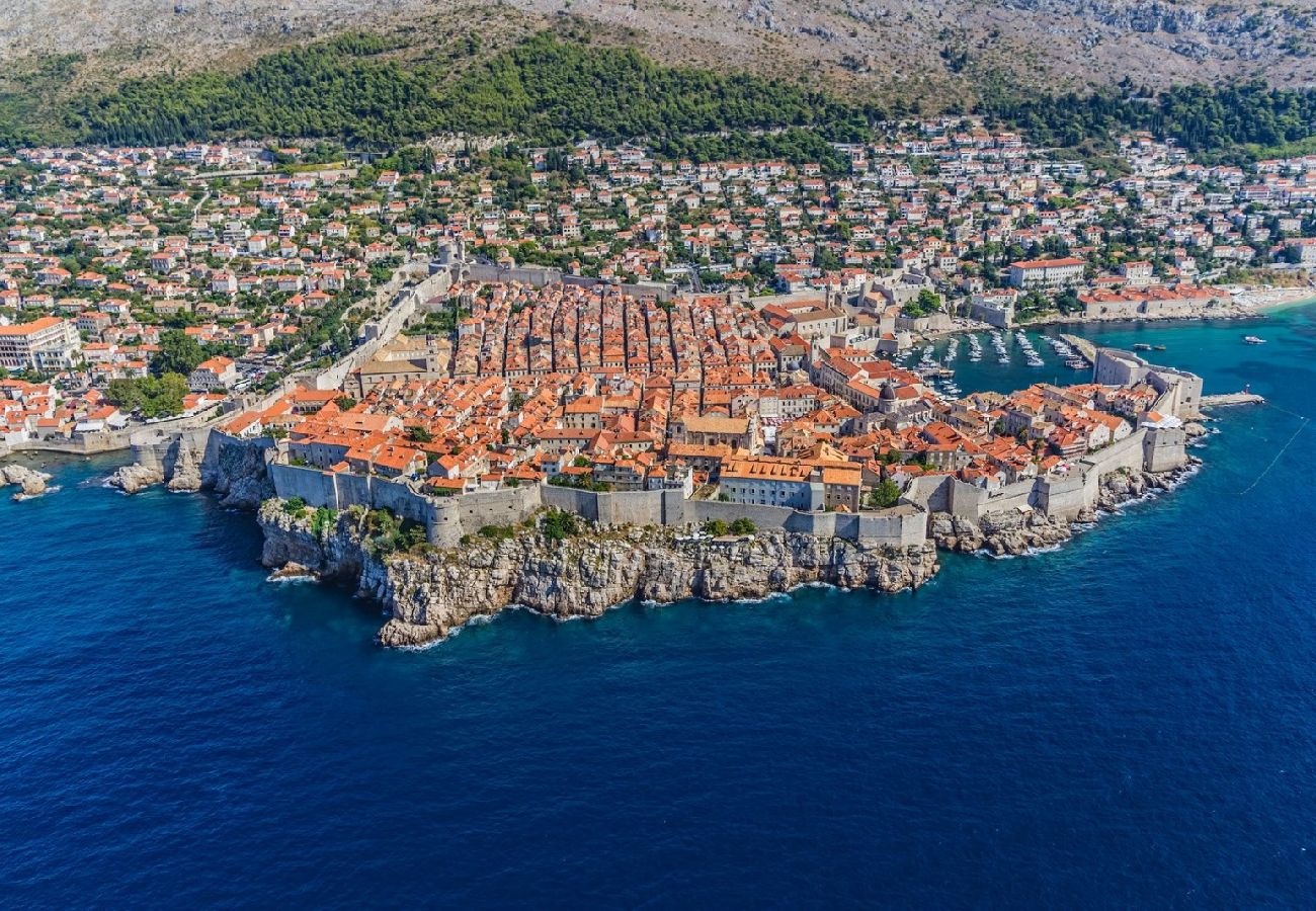 Appartement à Cavtat - Appartement dans Cavtat avec vue mer, Balcon, Climatisation, WIFI (3566-1)